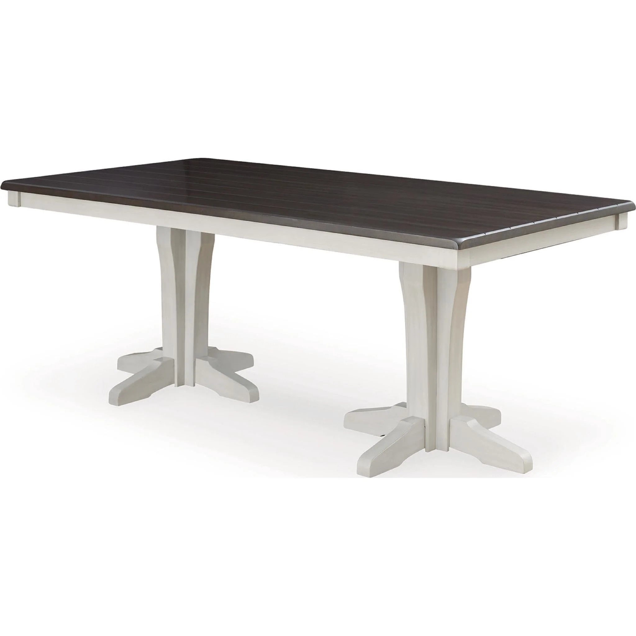 Darborn Dining Table - Gray/Brown - (D796D3) - Image 5