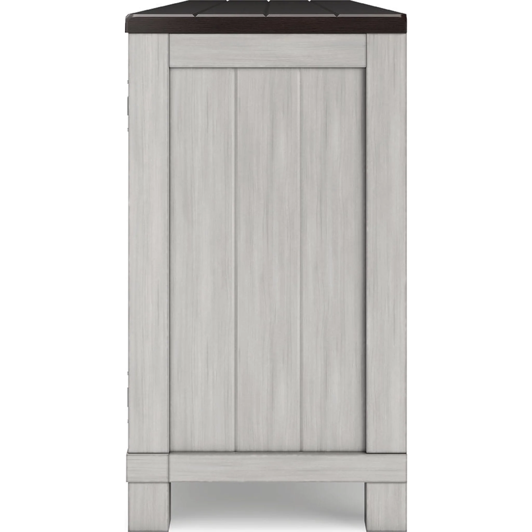 Darborn TV Stand - Gray/Brown - Image 8
