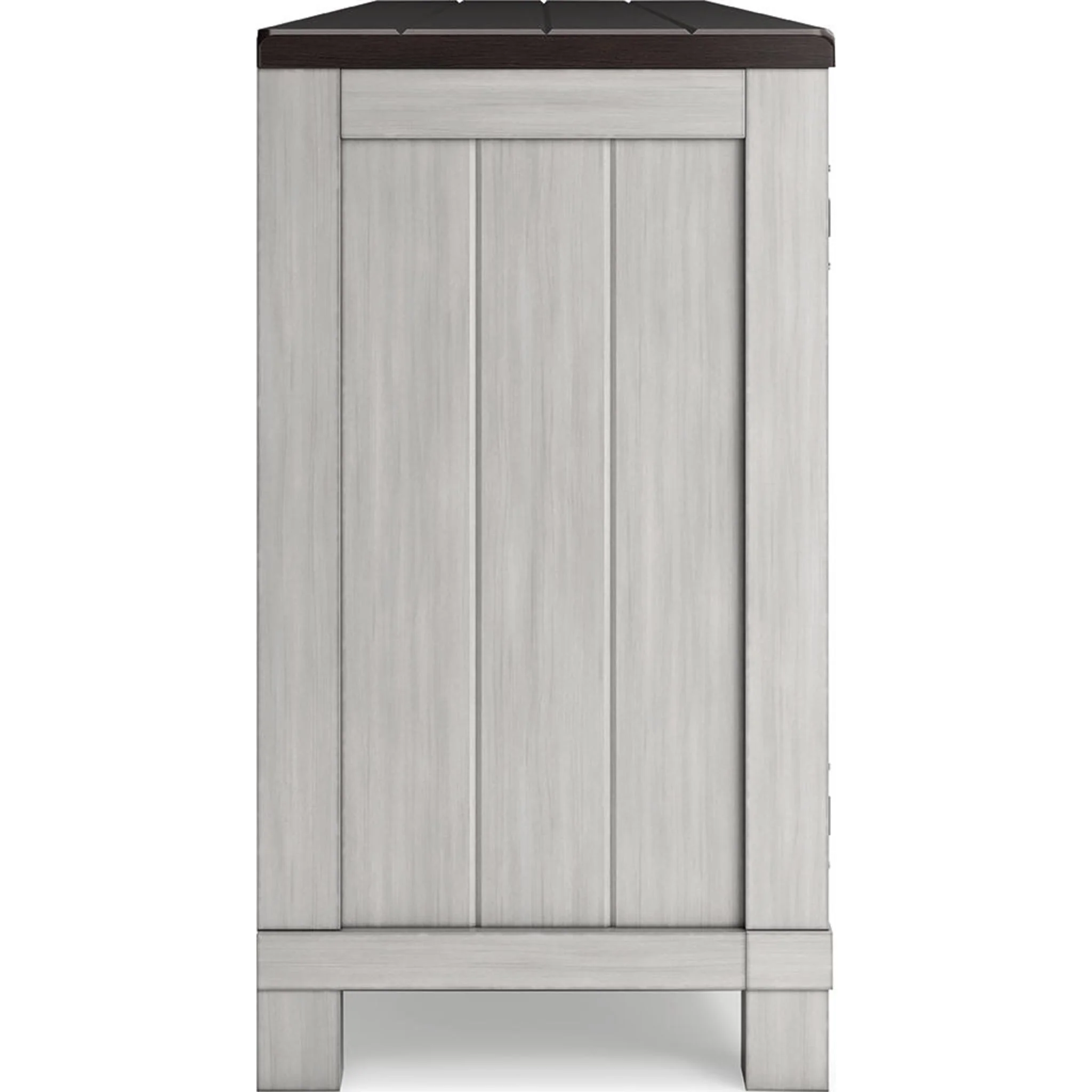 Darborn TV Stand - Gray/Brown - Image 9