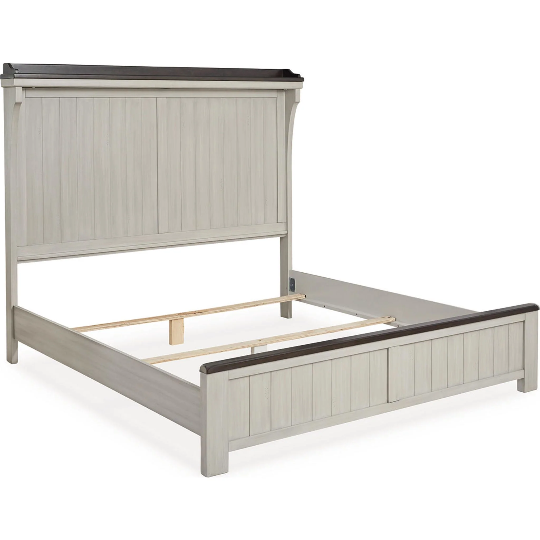 Darborn Panel Bed - Gray/Brown - Image 14