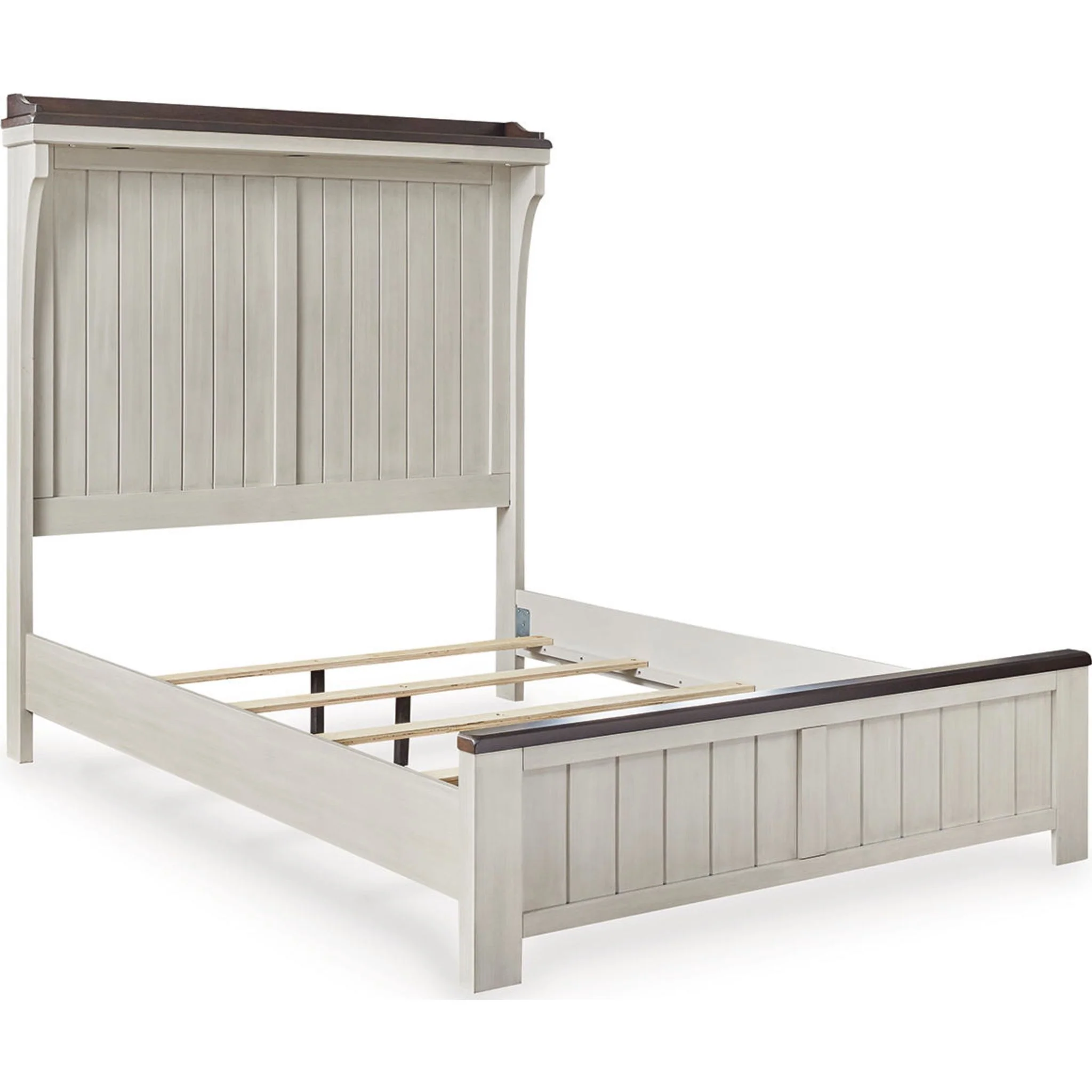 Darborn Panel Bed - Gray/Brown - Image 3