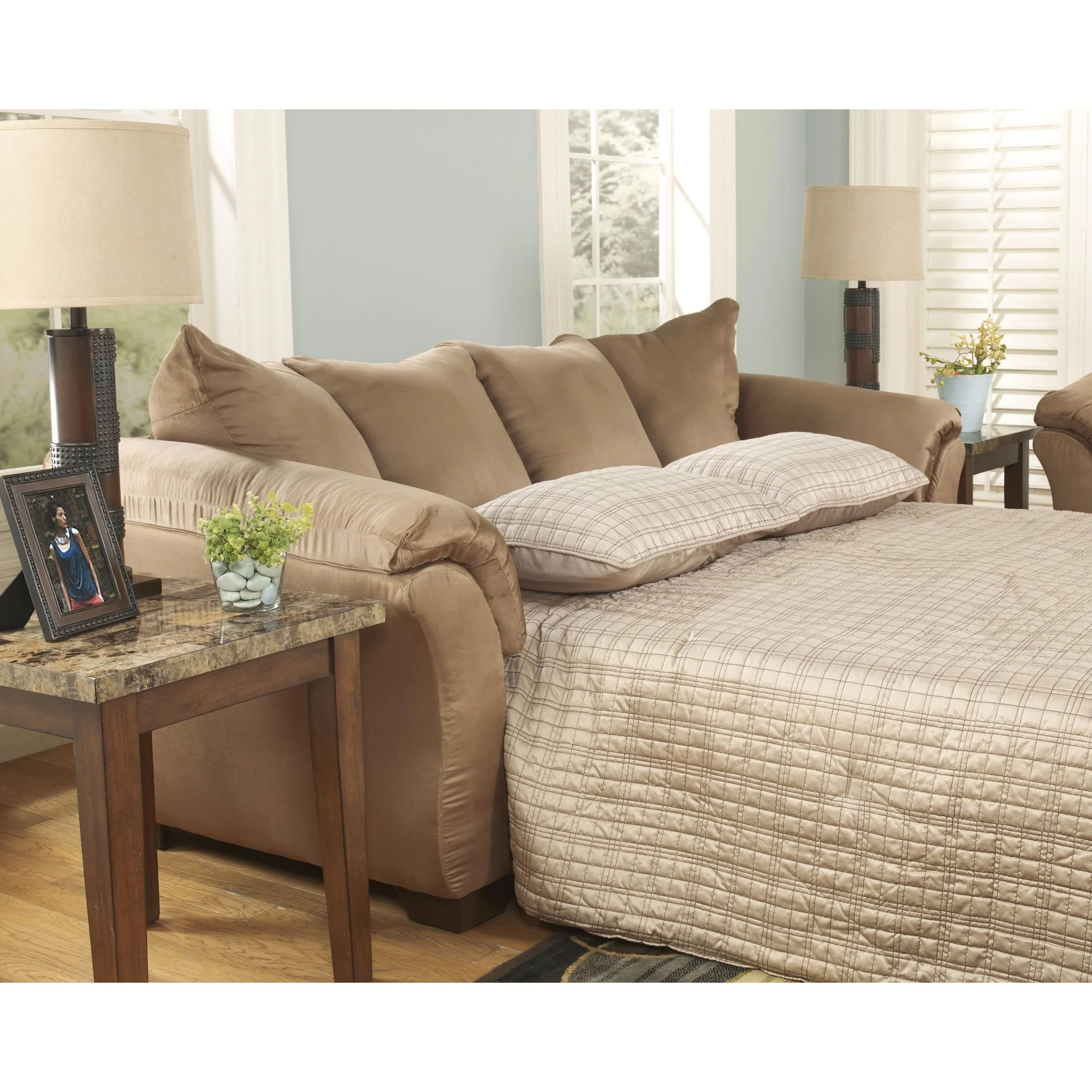 Darcy Full Sofabed - Mocha - Image 2