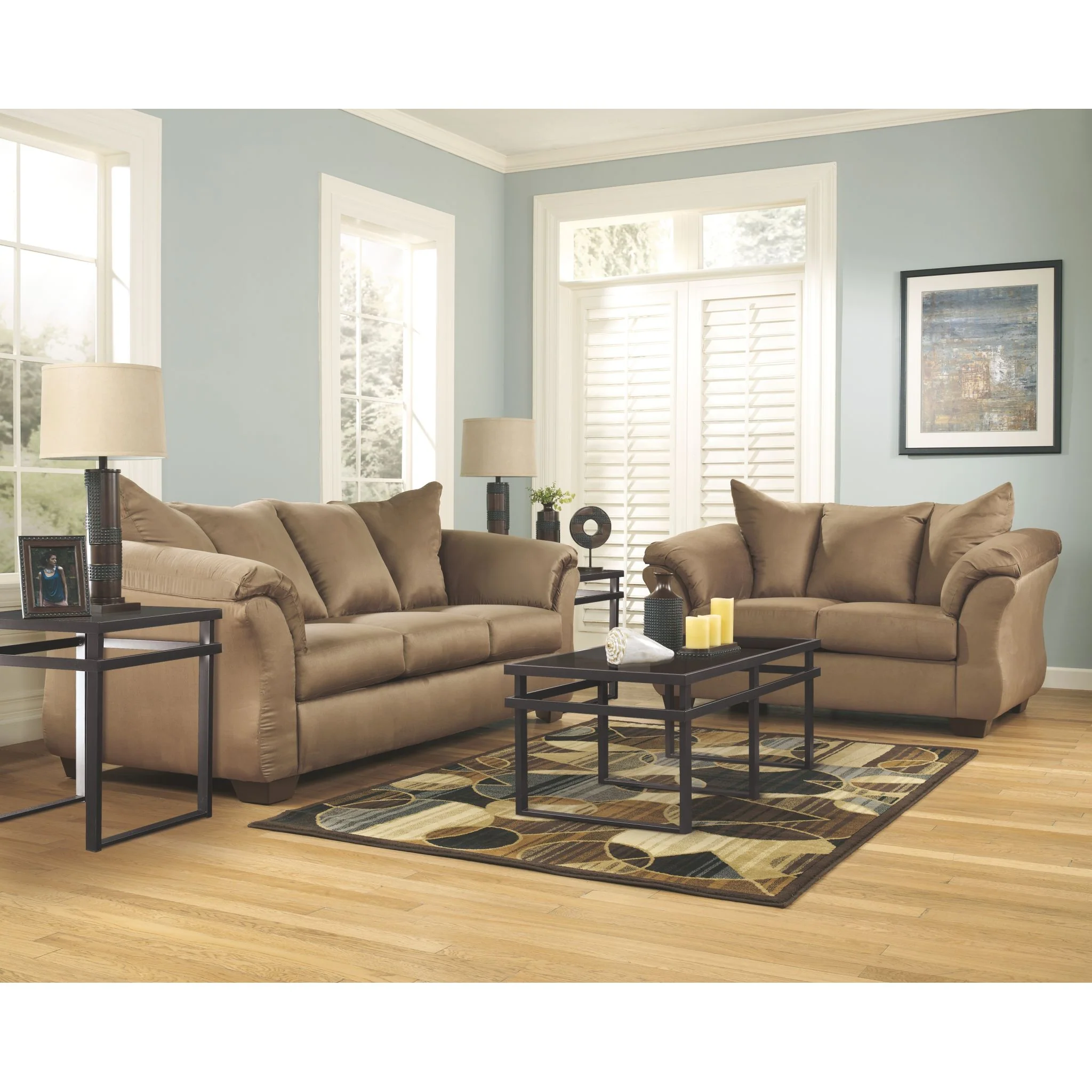 Darcy Loveseat - Mocha - Image 11