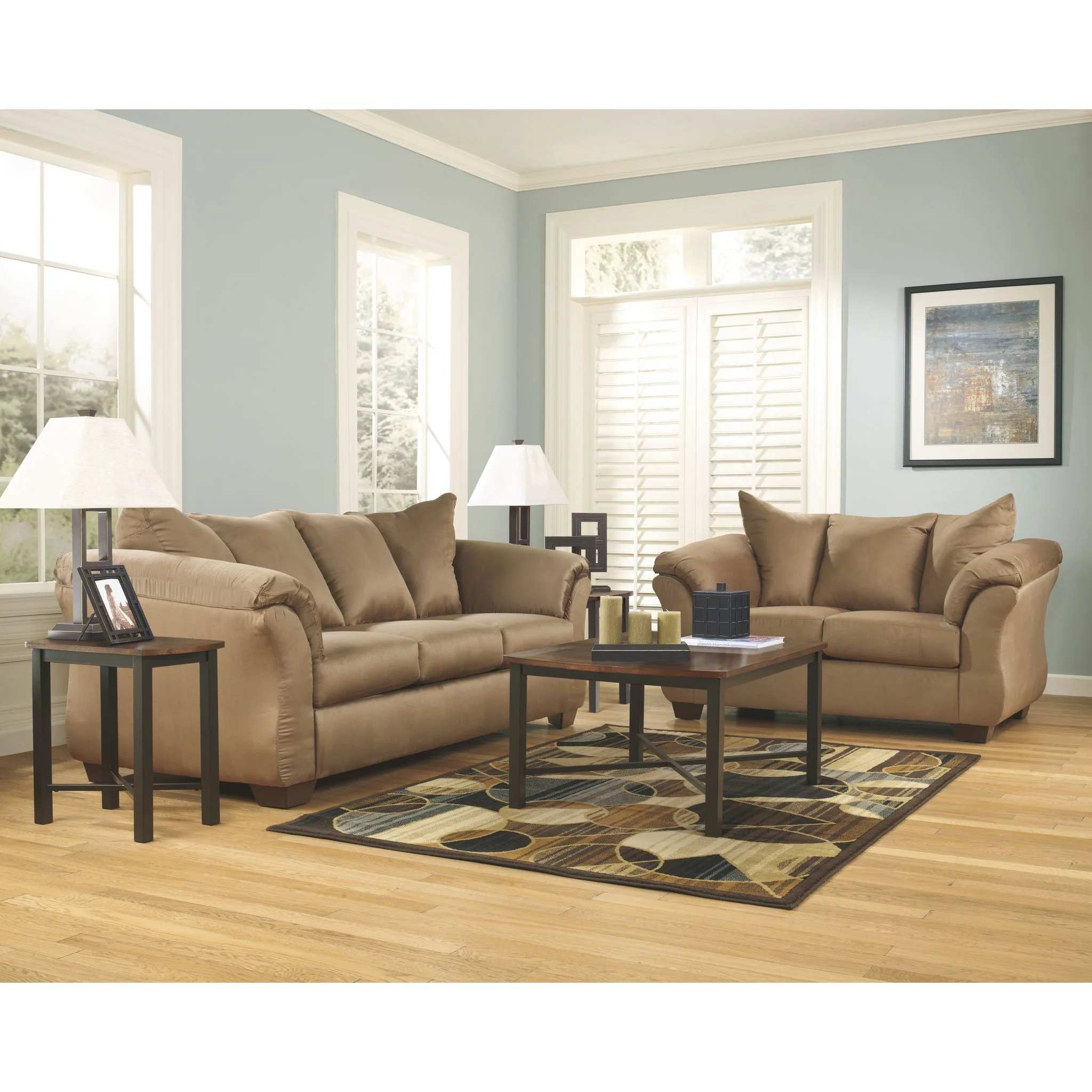 Darcy Loveseat - Mocha - Image 14