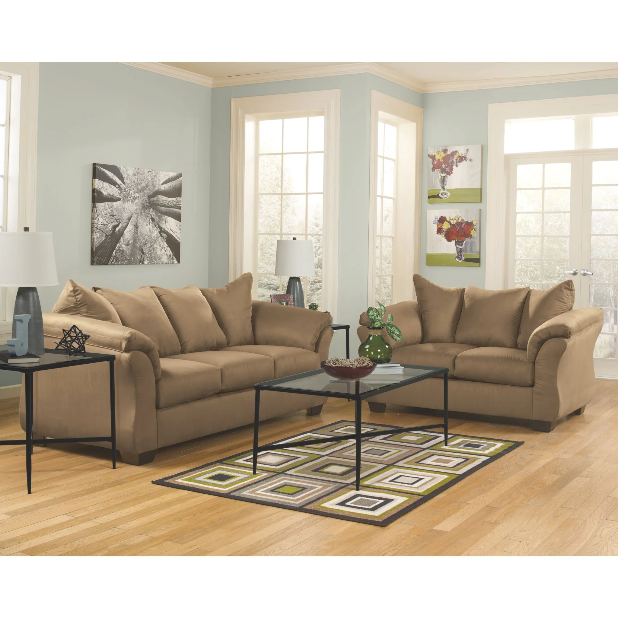 Darcy Loveseat - Mocha - Image 16