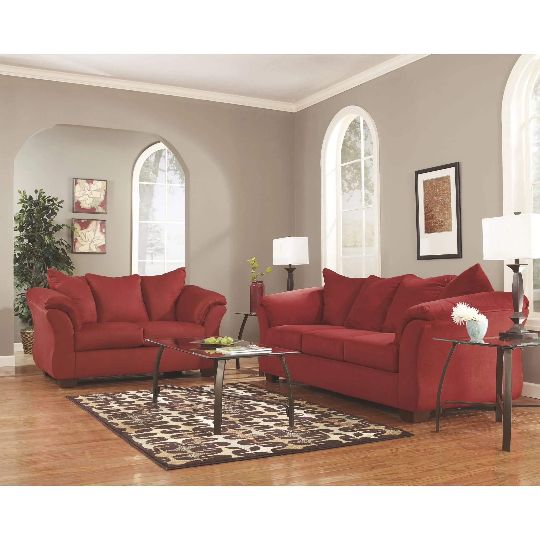 Darcy Loveseat - Salsa - Image 3