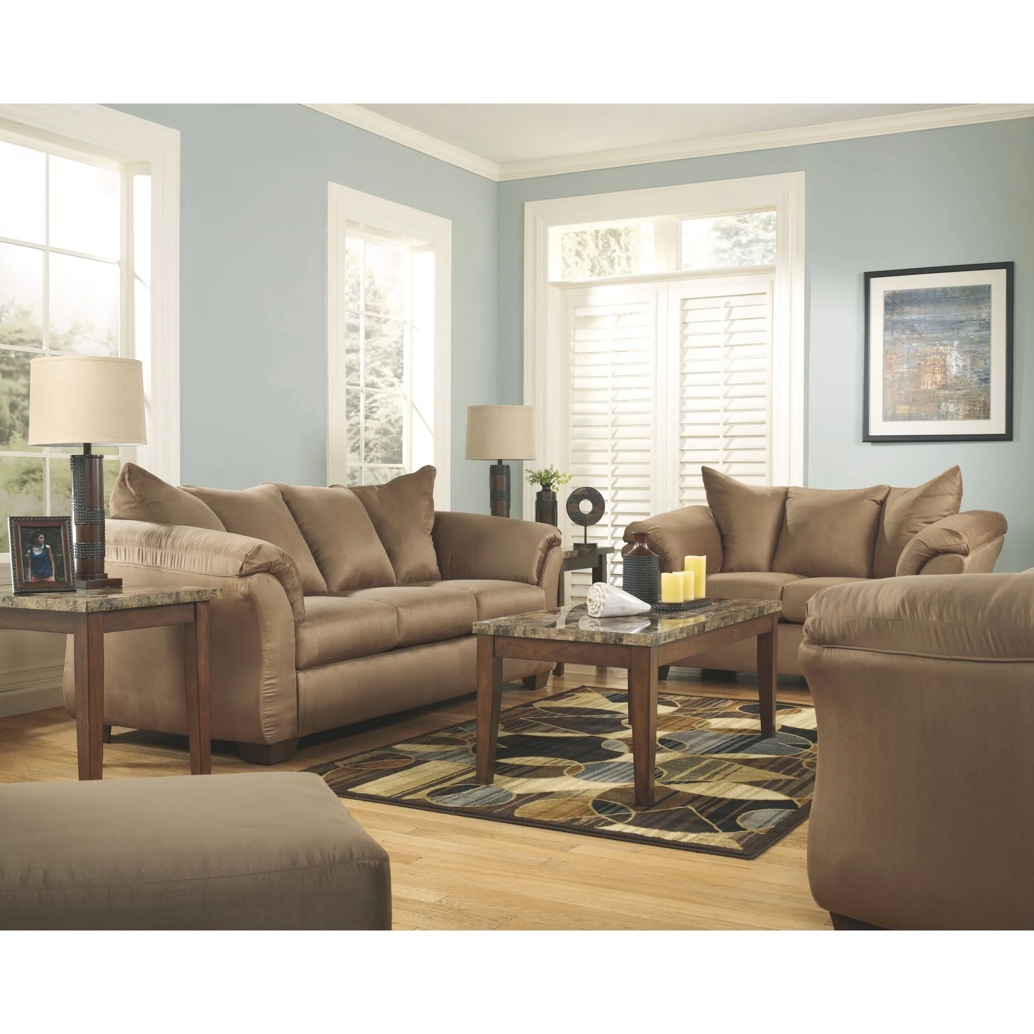 Darcy Ottoman - Mocha - Image 5