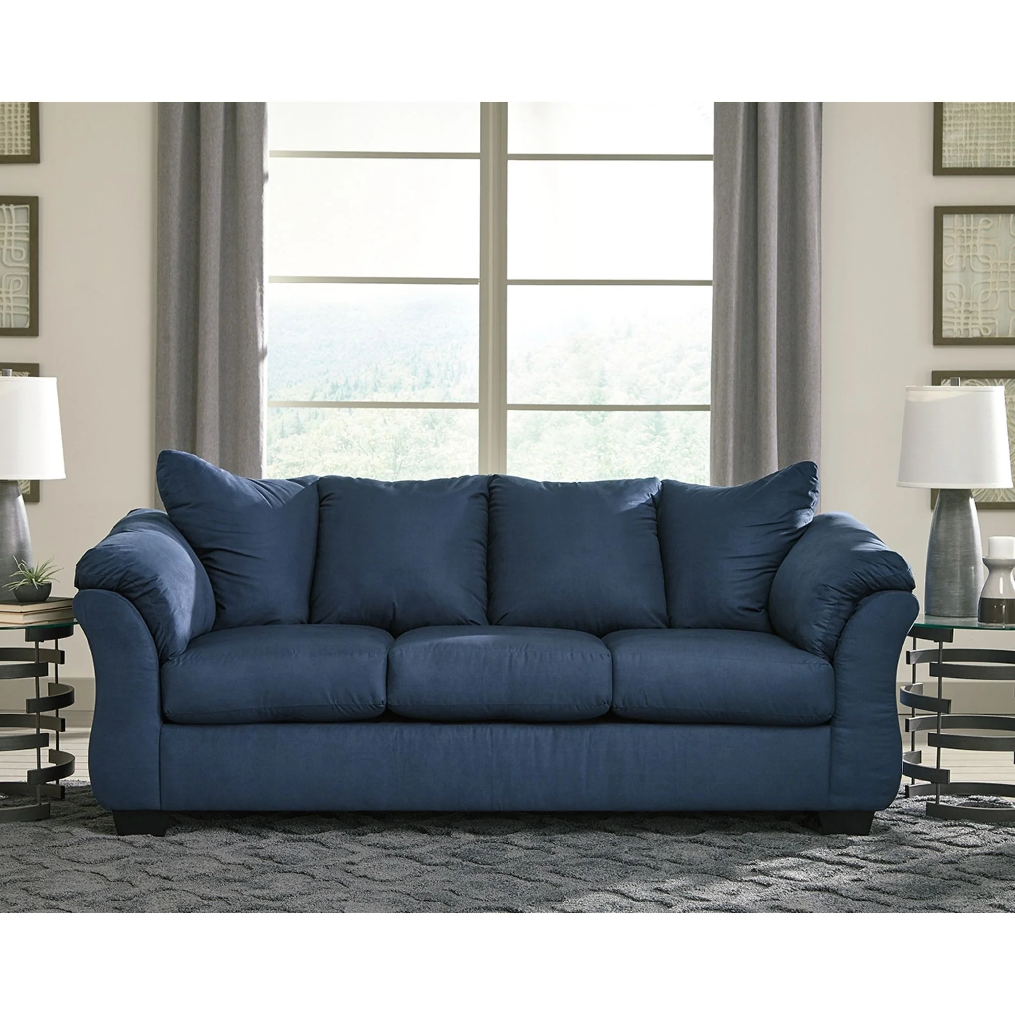 Darcy Sofa - Blue - Image 2