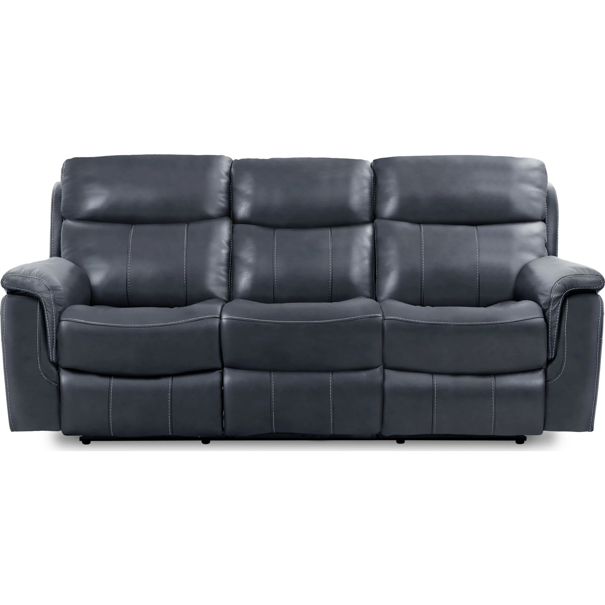 Davis Power Reclining Sofa - Softee Blueberry