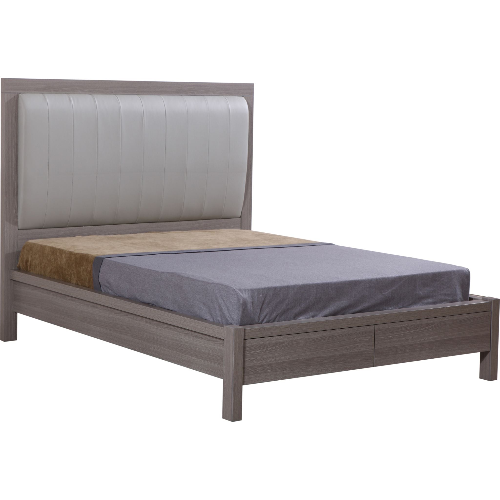 Daytona Storage Bed - Light Grey
