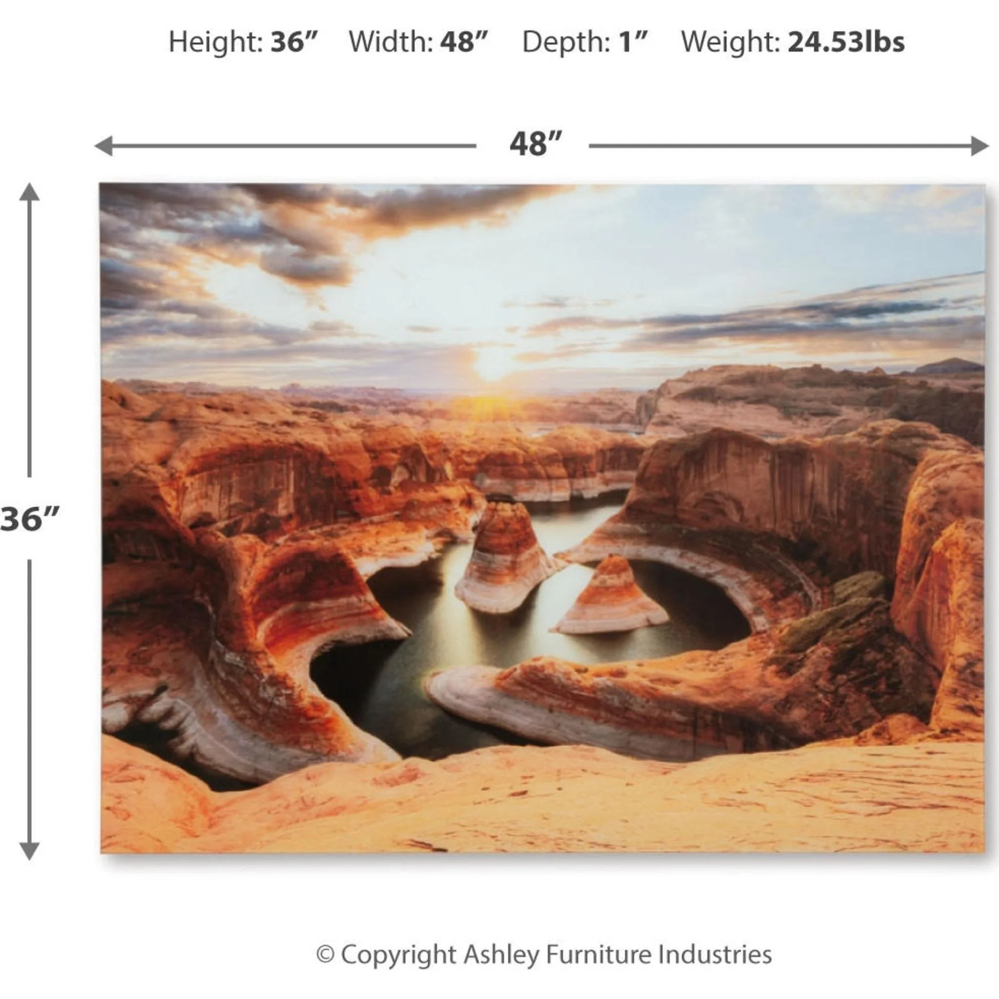 Deemsdon Wall Art 48.00" x 36.00" - Image 3