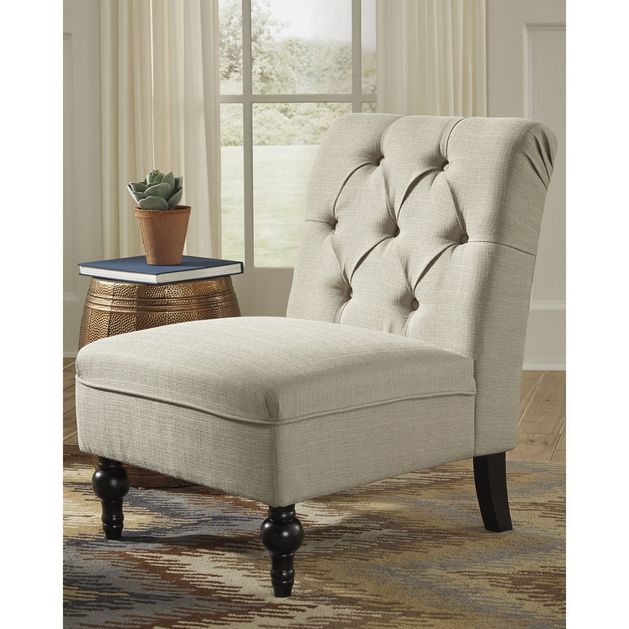 Degas Accent Chair - Oatmeal - Image 2