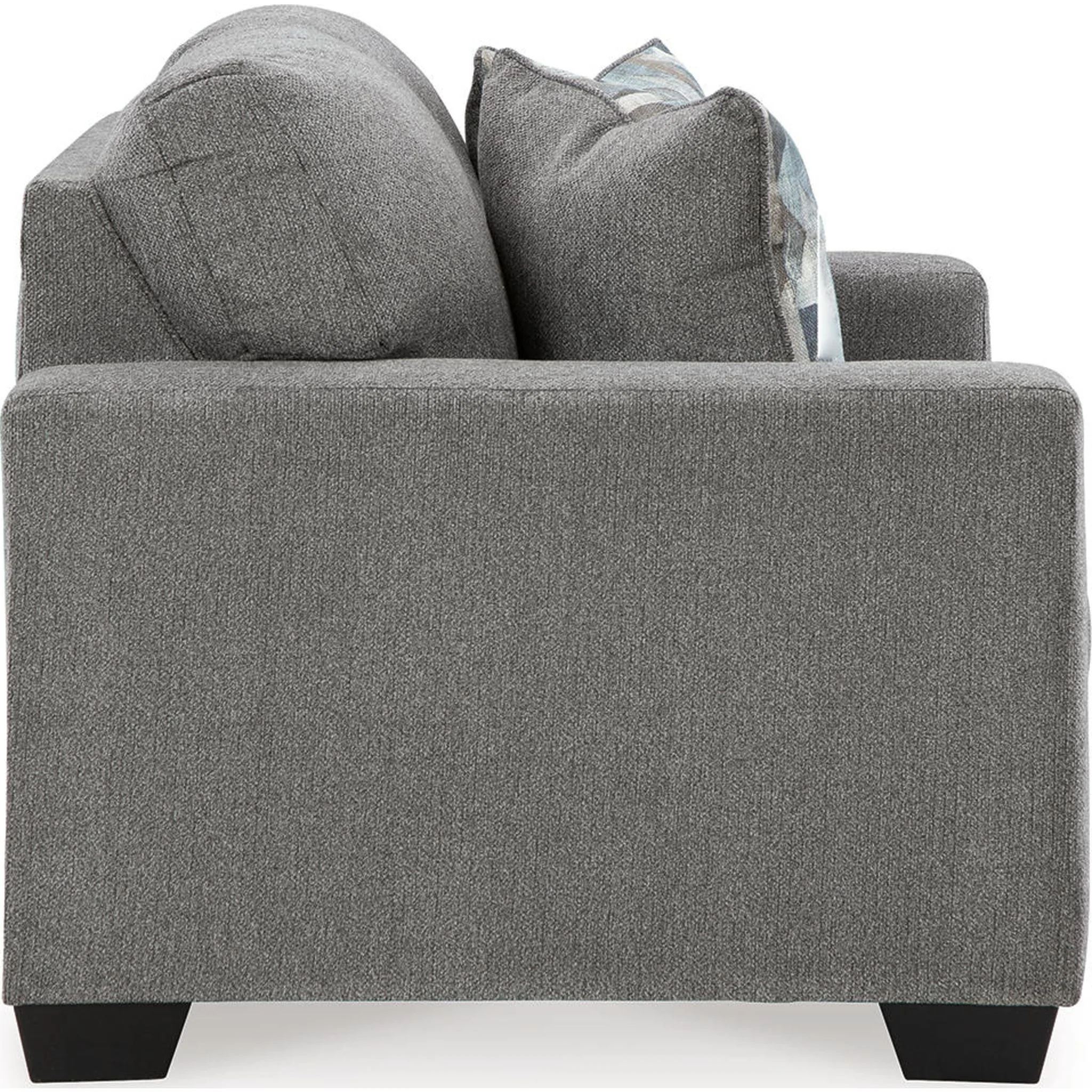 Deltona Loveseat - Graphite - Image 6