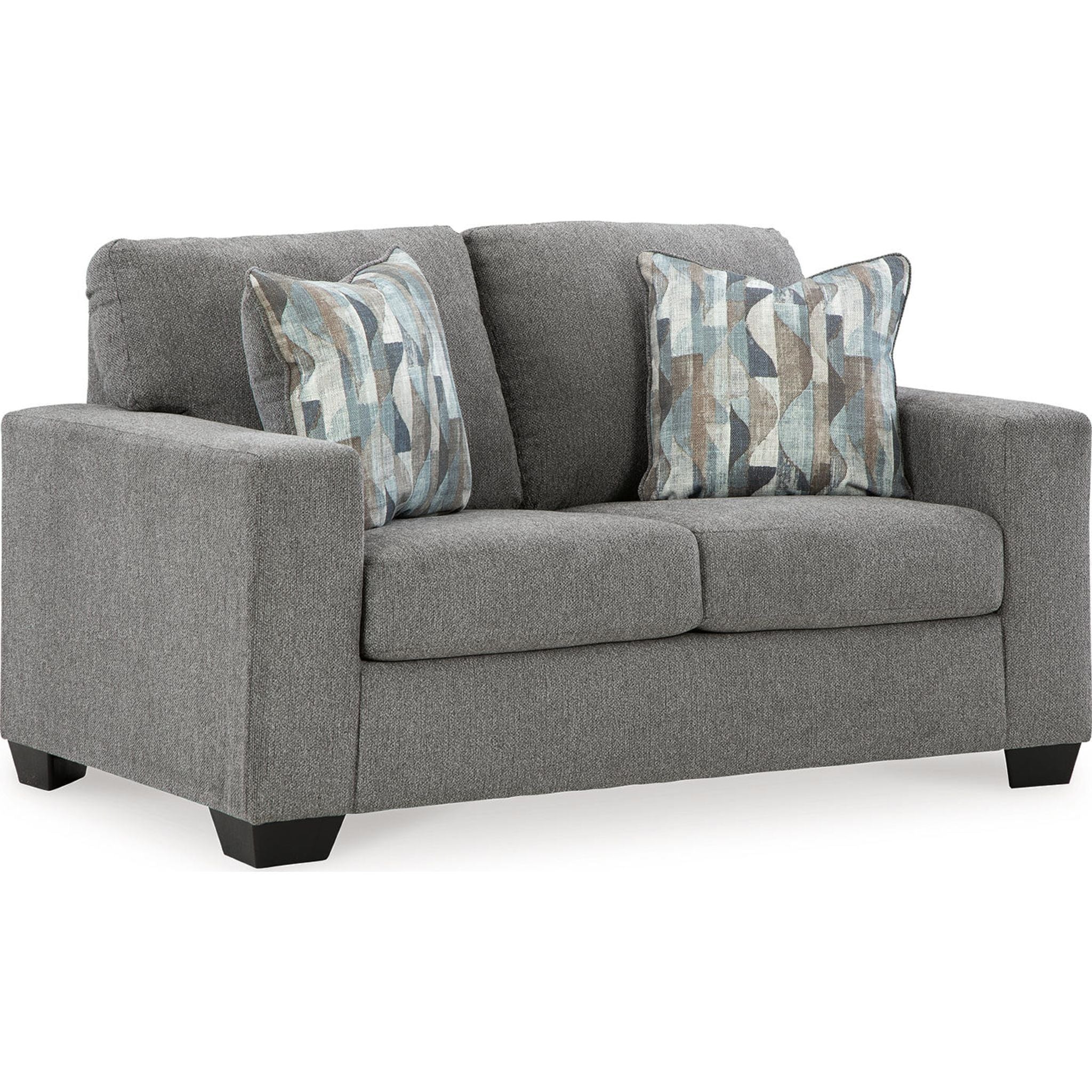 Deltona Loveseat - Graphite - Image 7