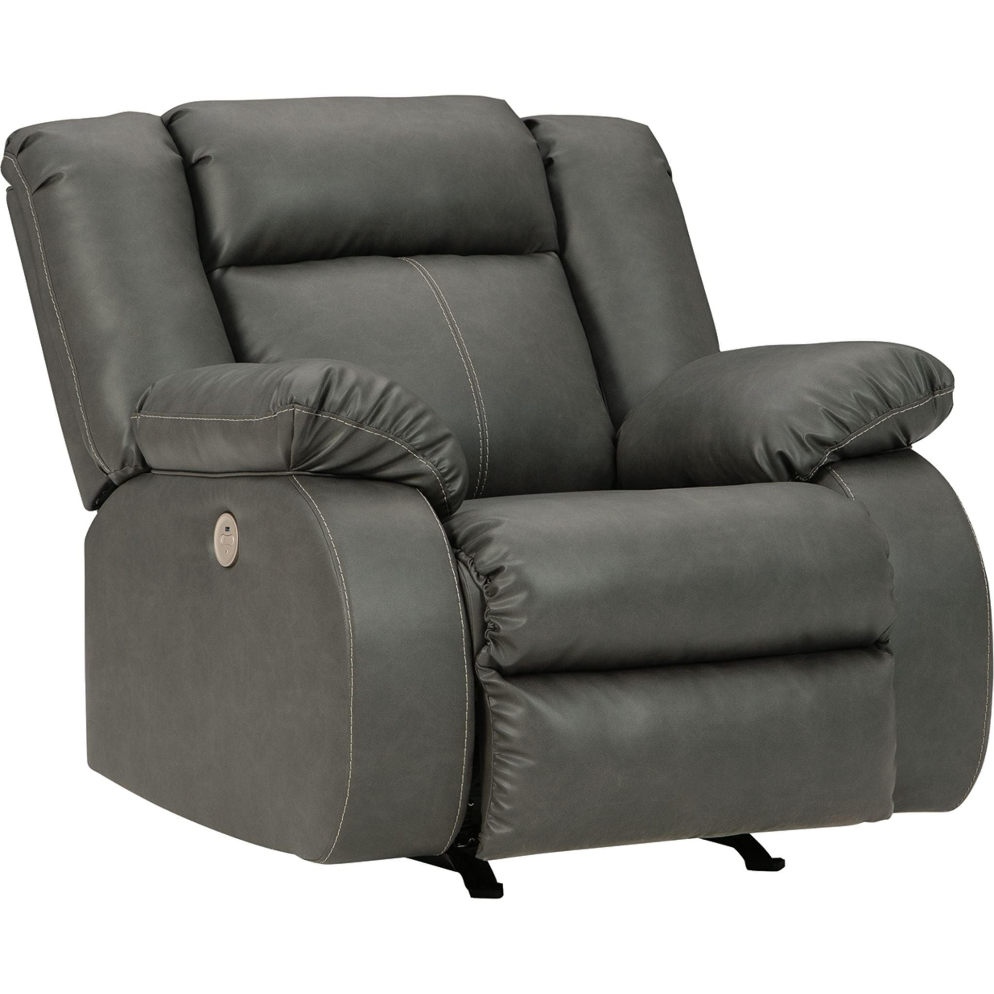 Denoron Power Rocker Recliner - Gray
