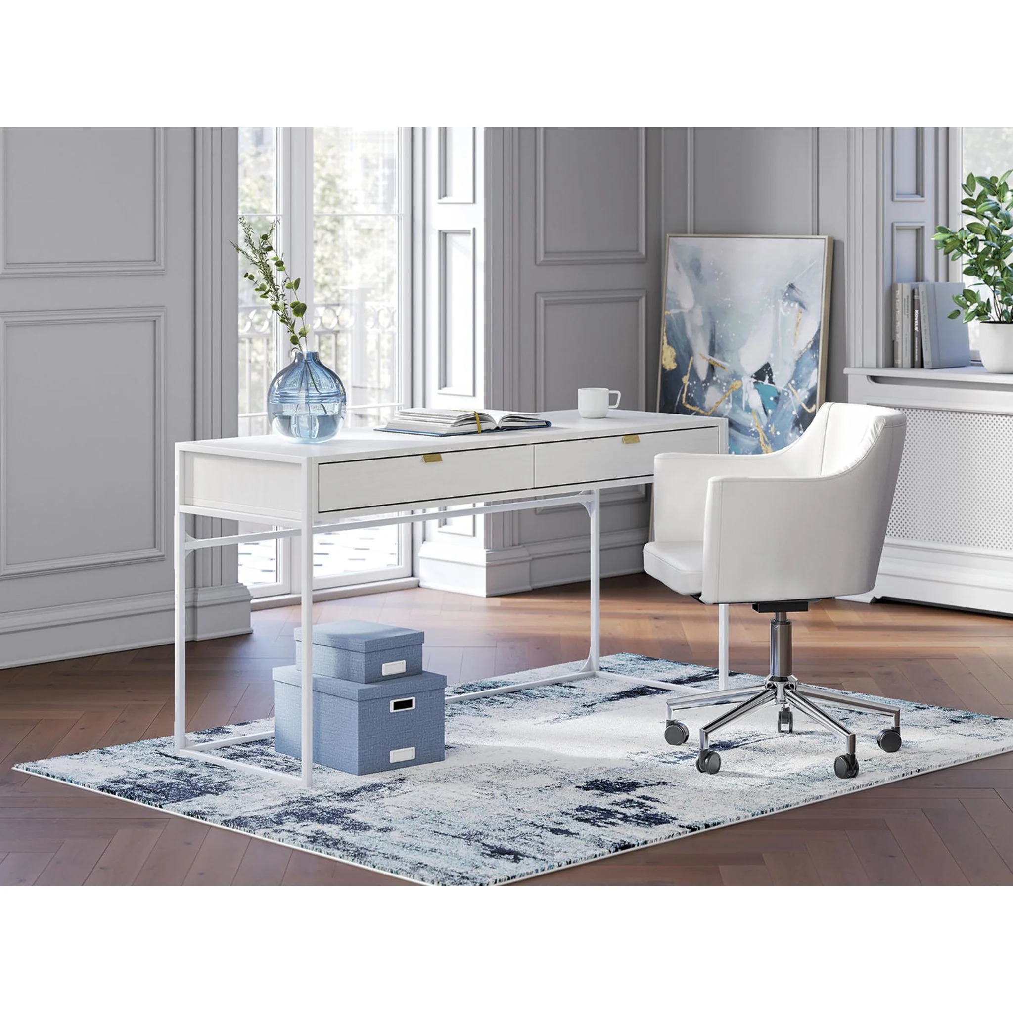 Deznee Desk - White - Image 7