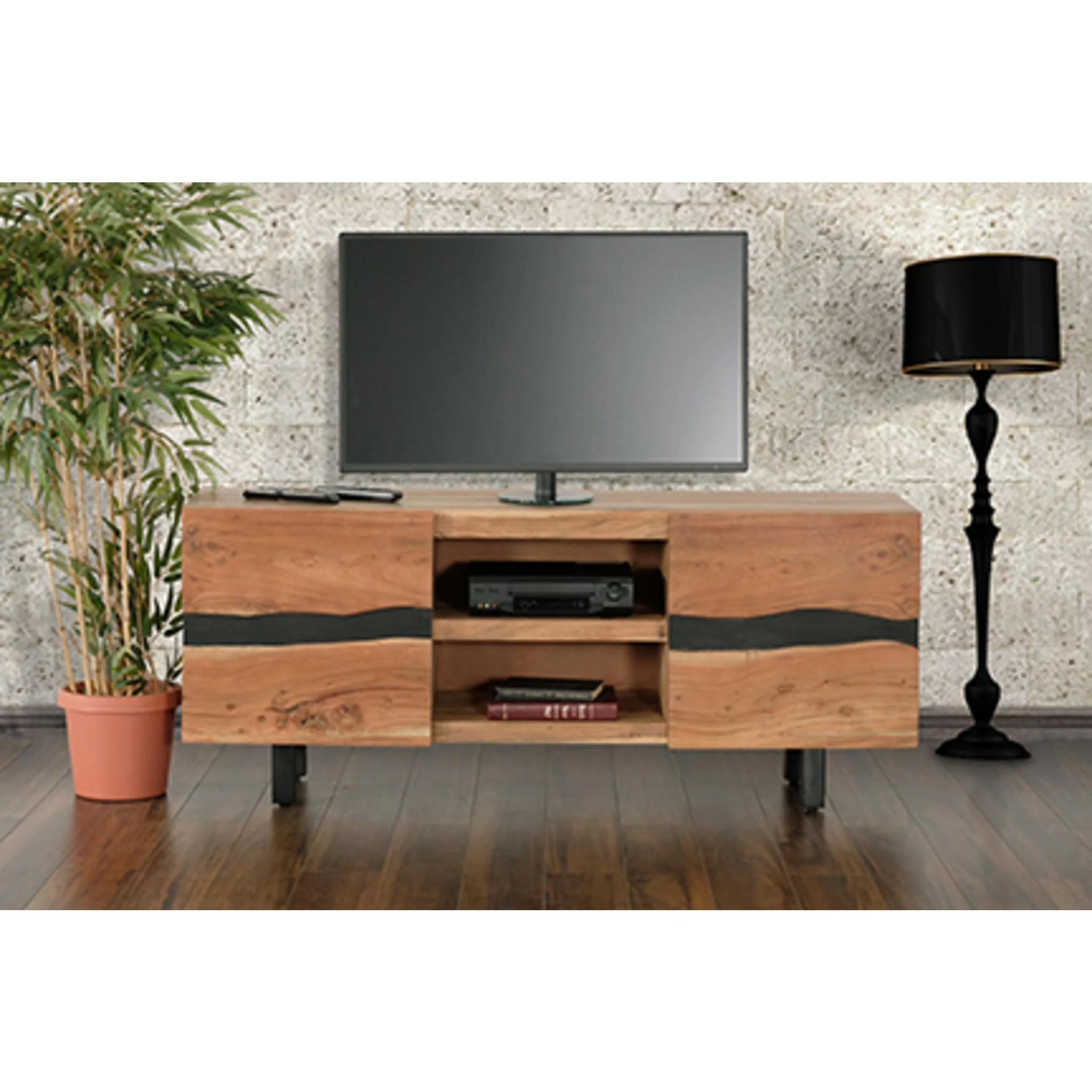 Dhara Console Table - Black - Image 8