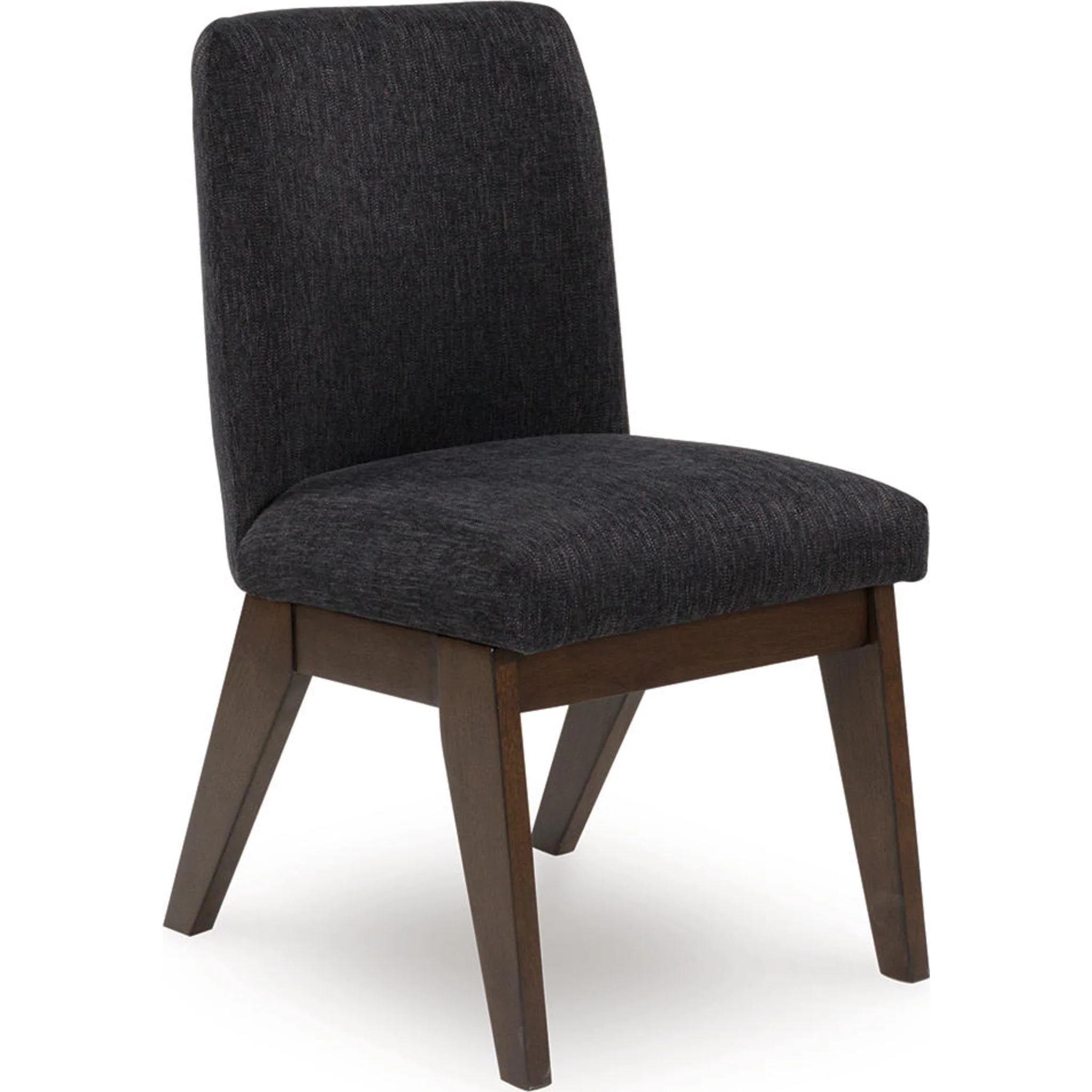 Dilenno Dining Chair - Black/Dark Brown - (PCD857-01)