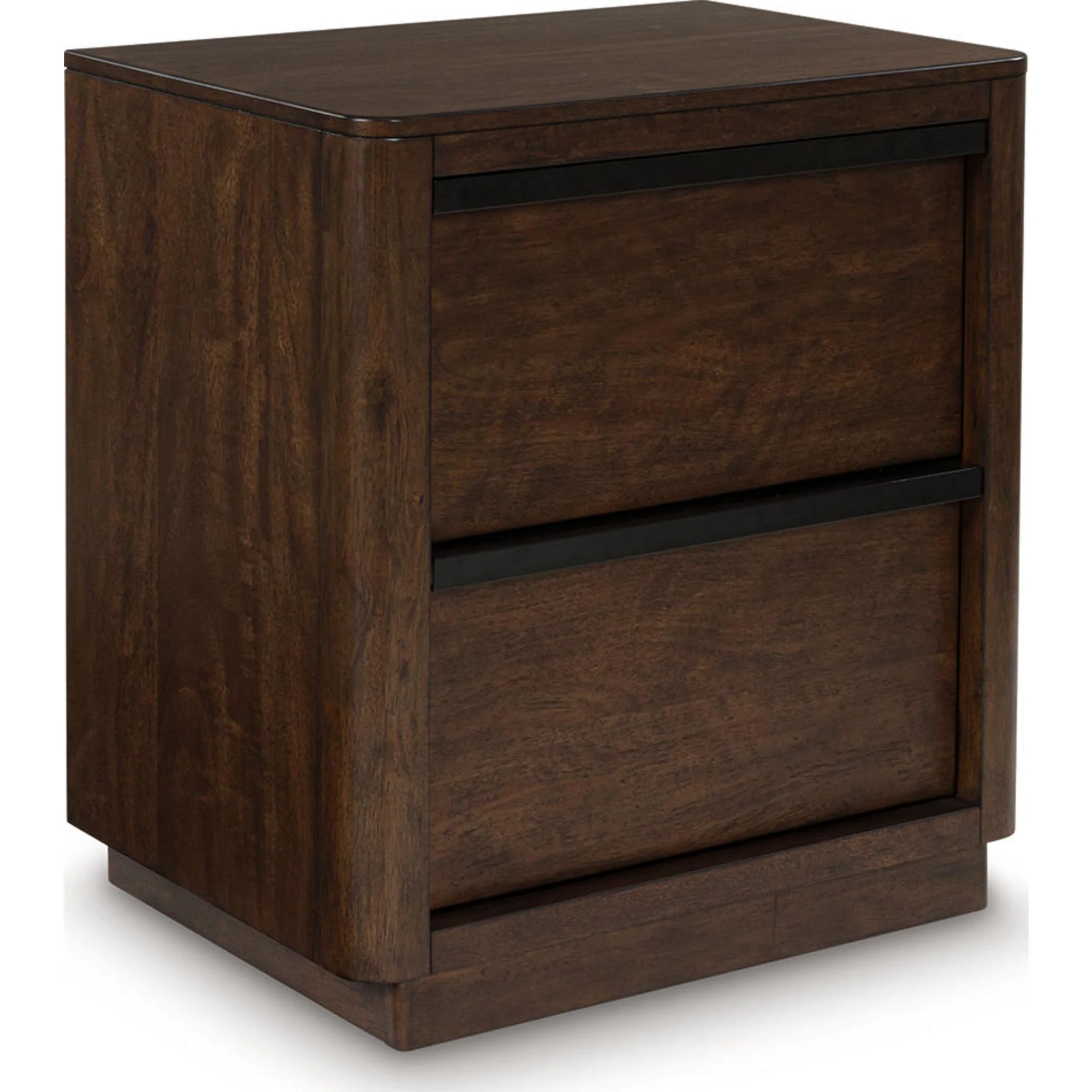 Dilenno Nightstand - Dark Brown