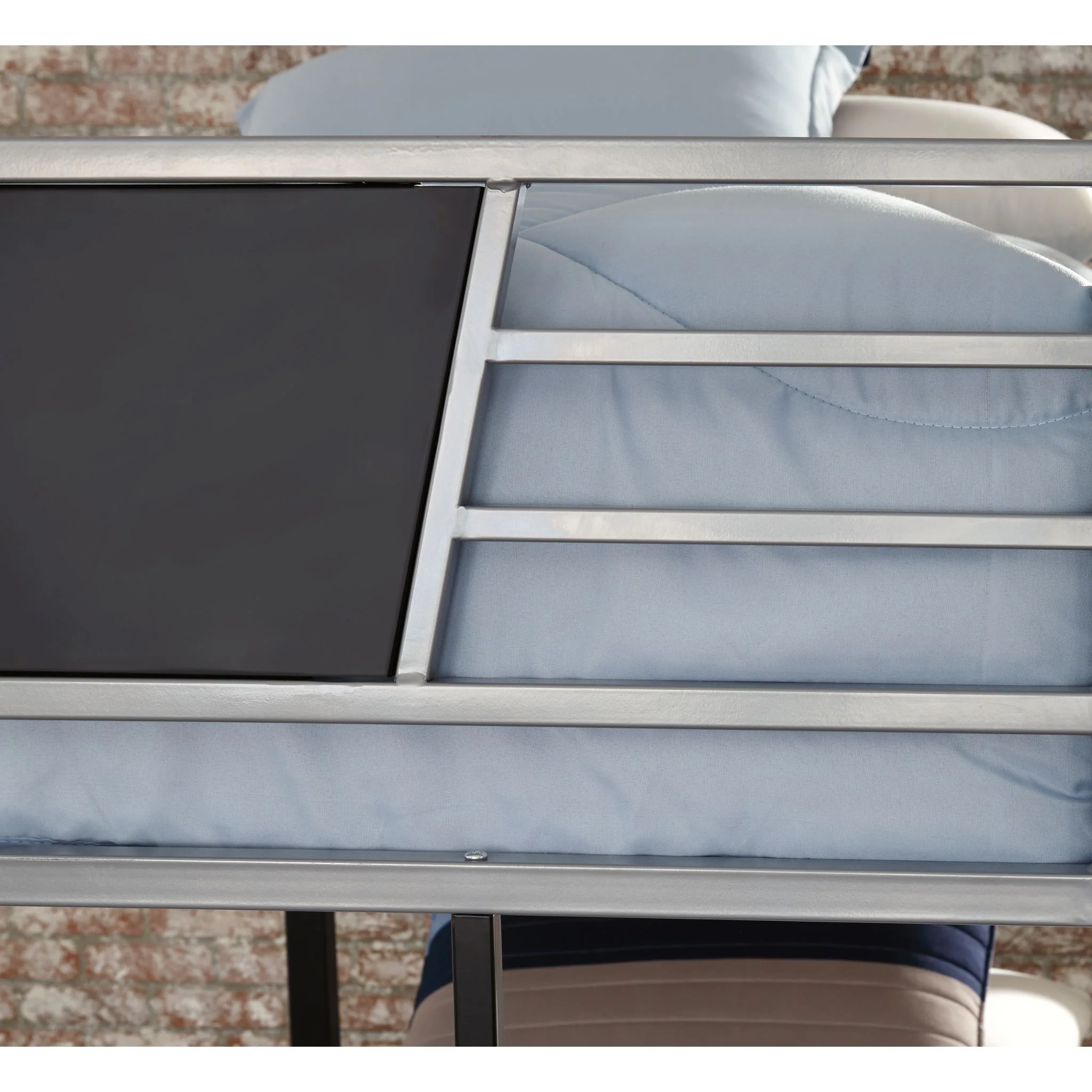 Dinsmore Twin/Twin Bunk Bed - Black/Gray - Image 7
