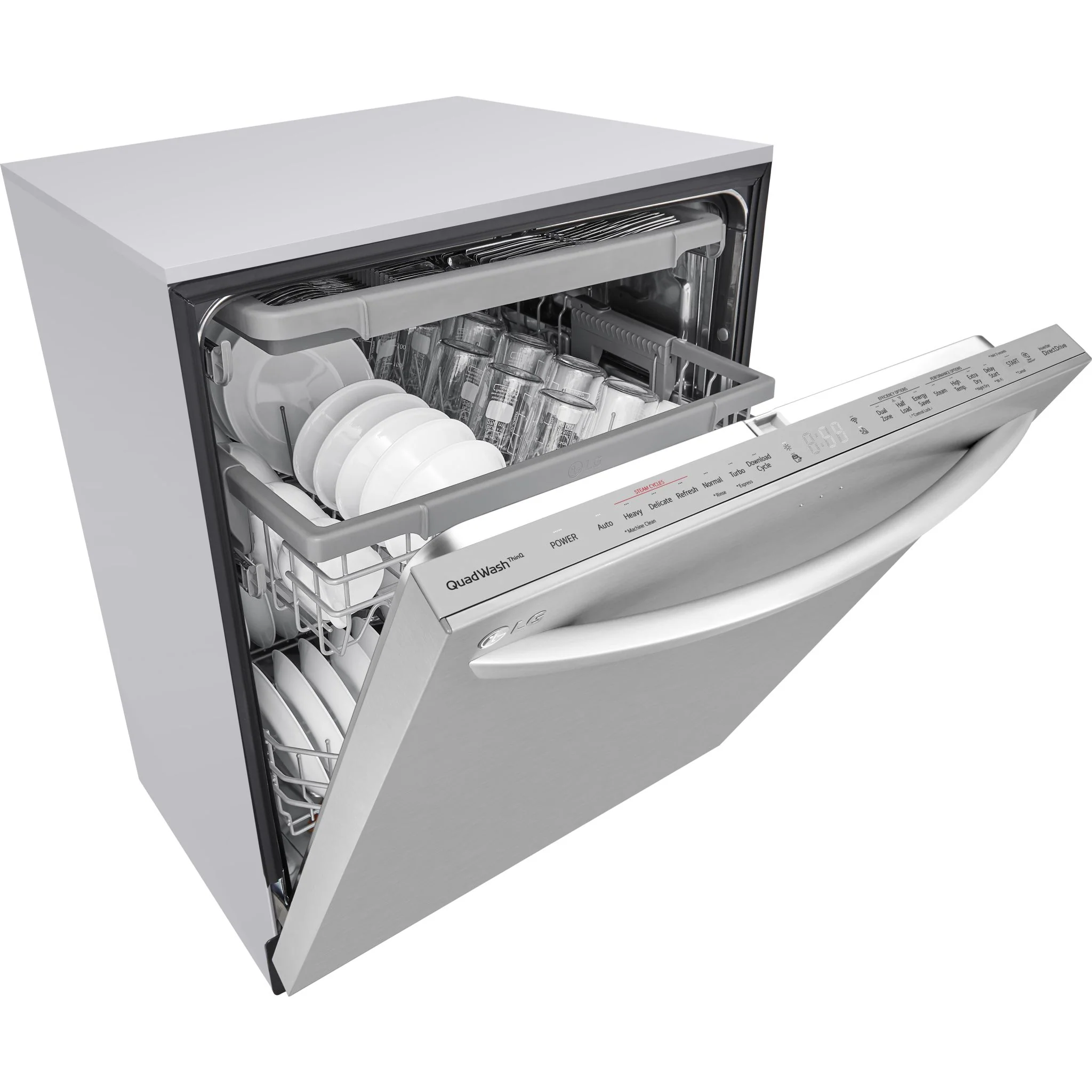 LG Dishwasher Stainless Steel Tub (LDTS5552S) - Stainless Steel - Image 9