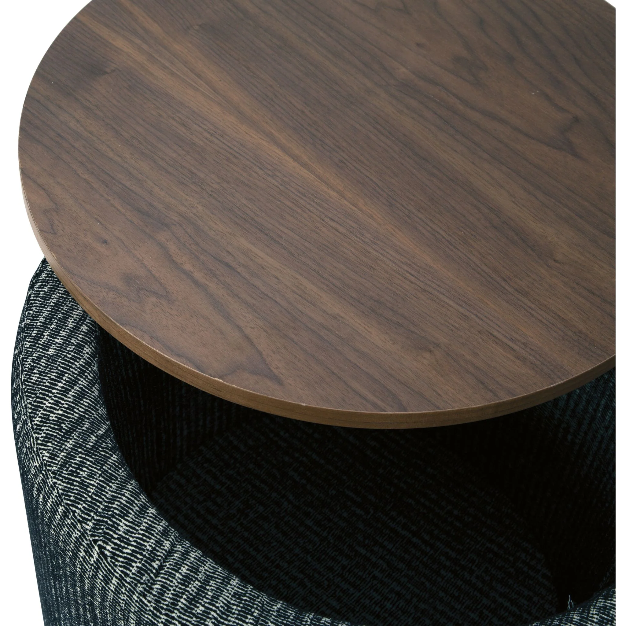 Dixy Storage Ottoman - Bamford Tuxedo - Image 2