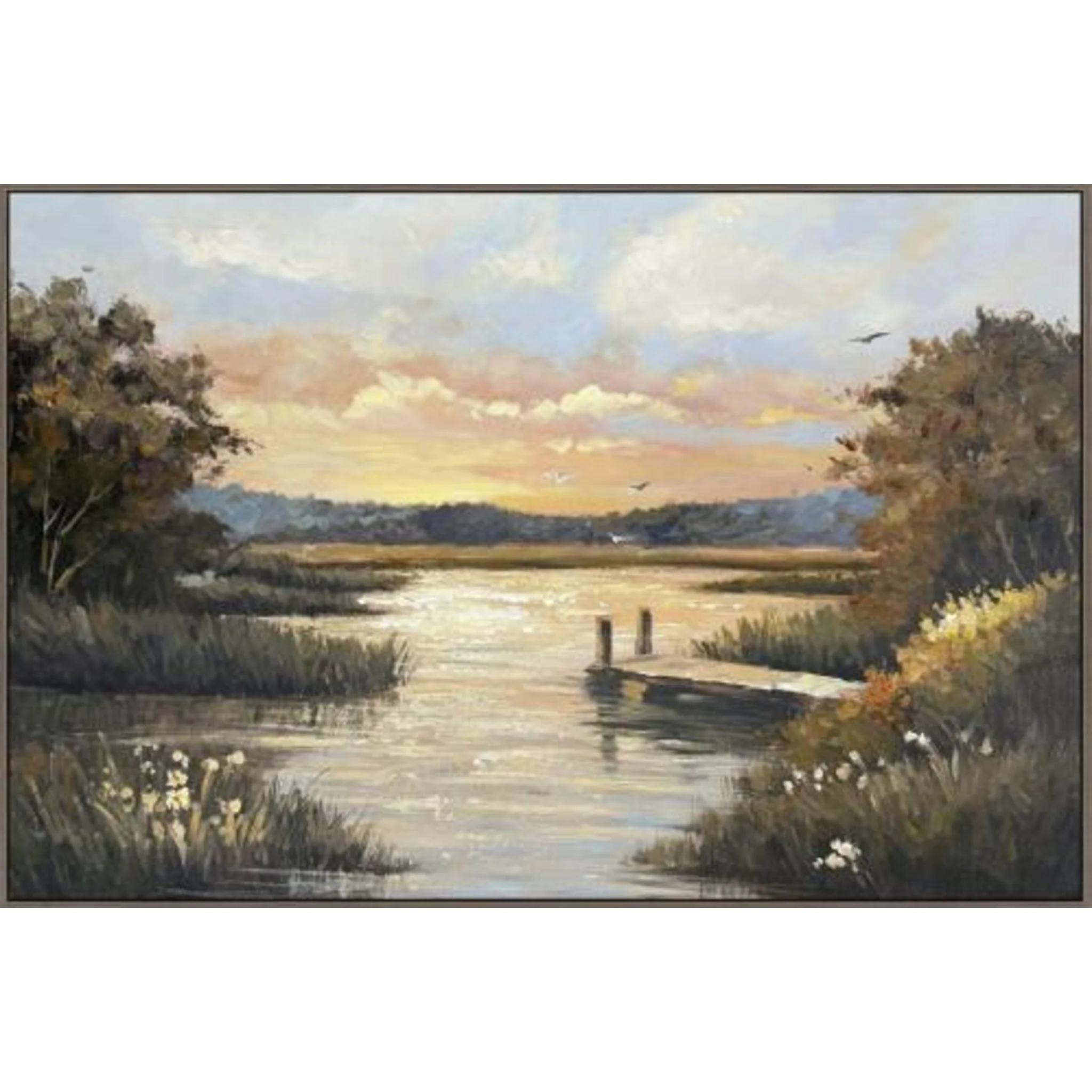 Dockside Glow Wall Art 46.00" x 31.00"