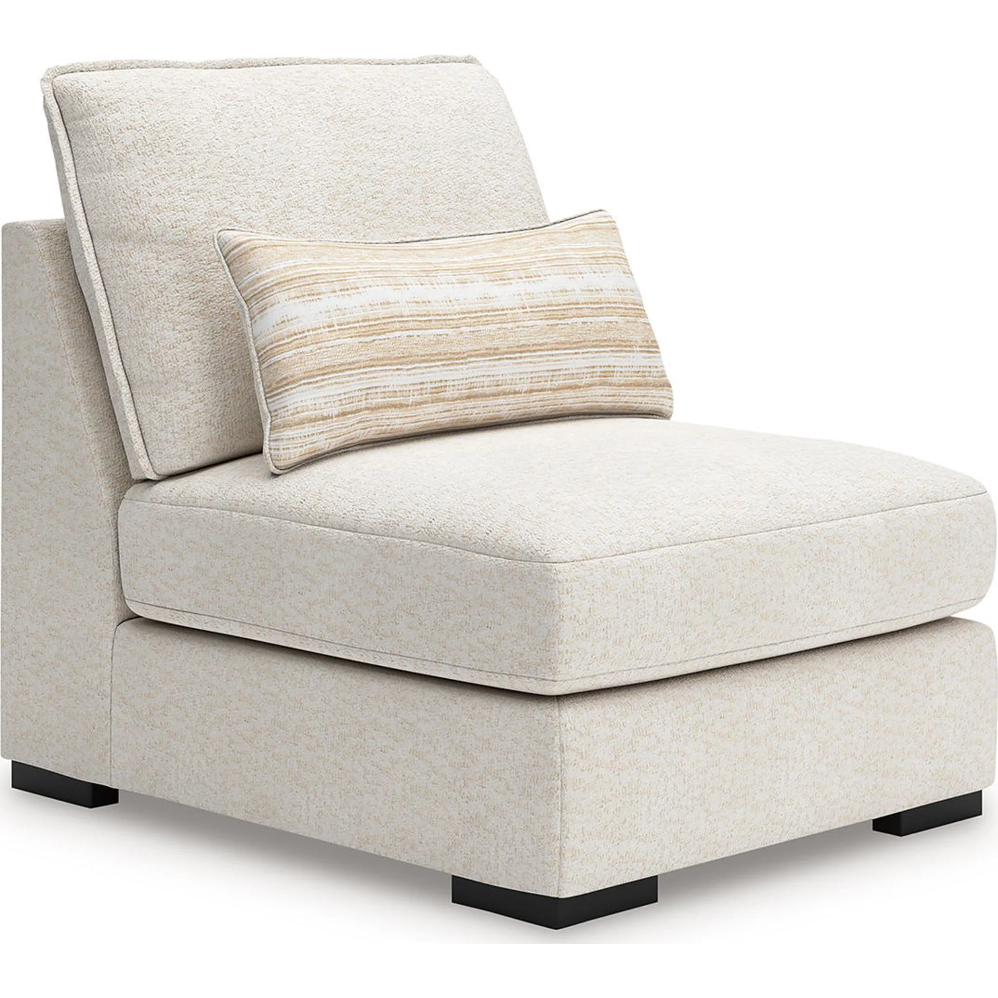 Donelson Creek 5 Piece Sectional - Vanilla - Image 4