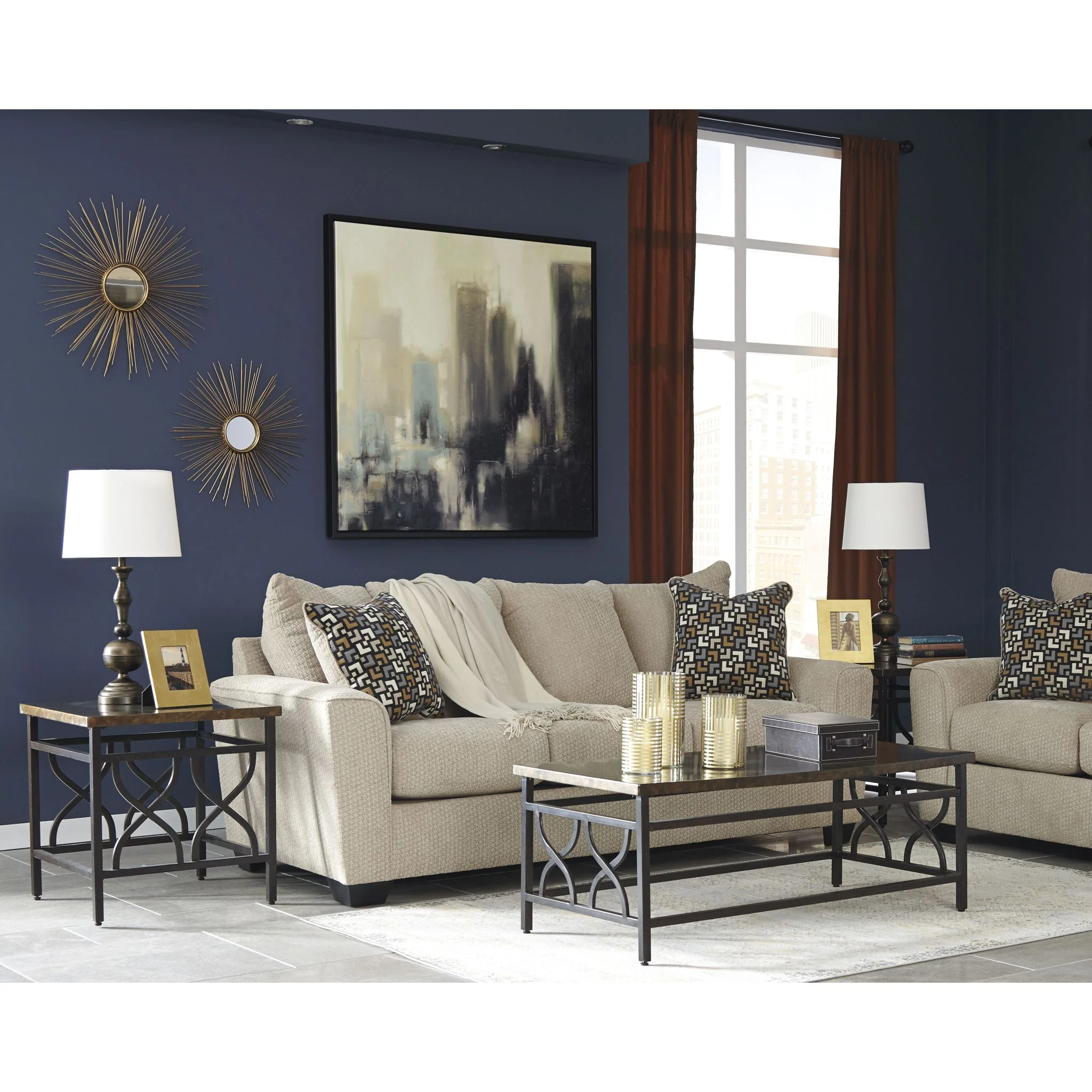 Doniel Mirror (Set of 2) 26.75" x 26.75" - Image 3