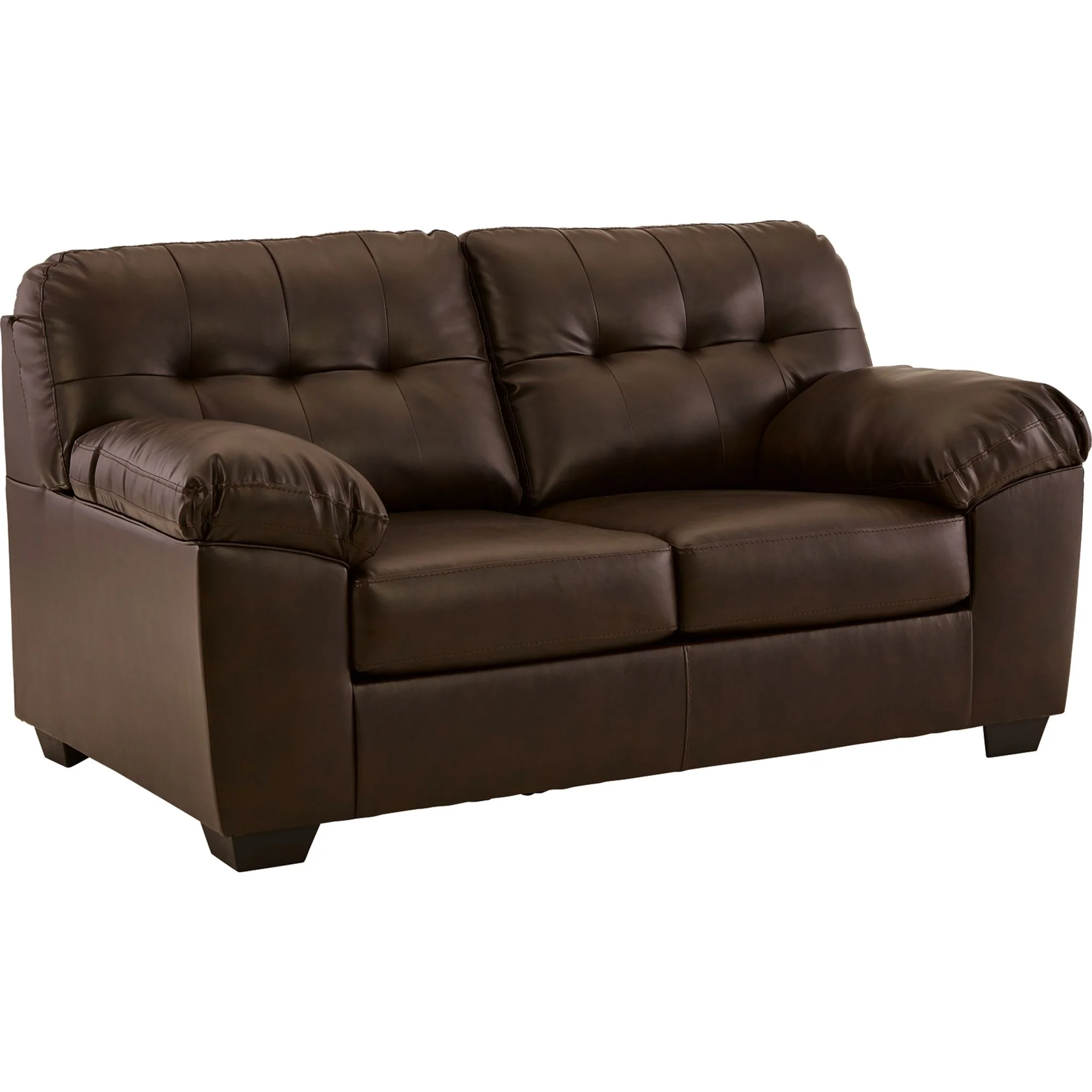 Donlen Loveseat - Chocolate - Image 3