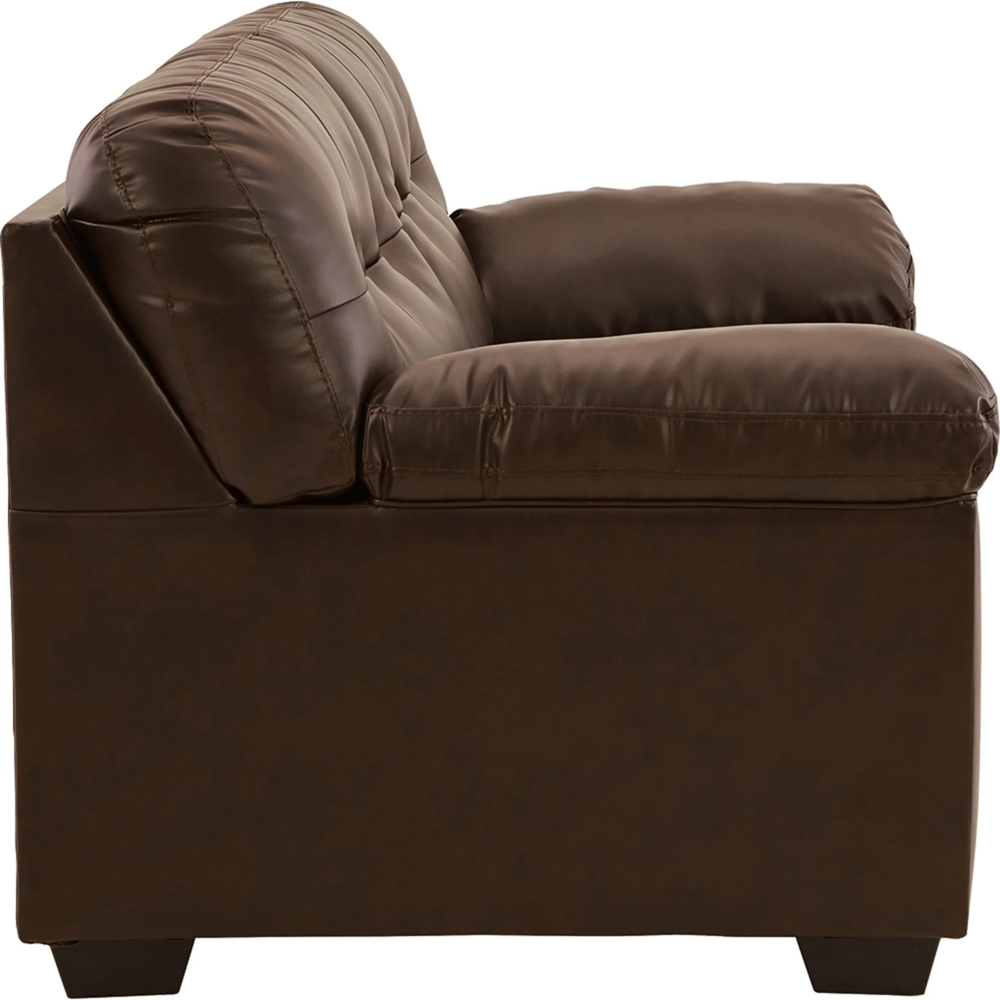 Donlen Loveseat - Chocolate - Image 4