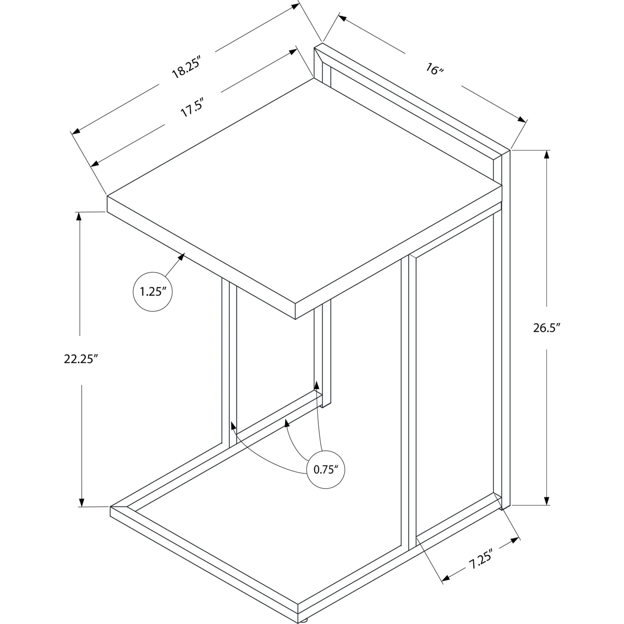 Dorian Accent Table - Image 41
