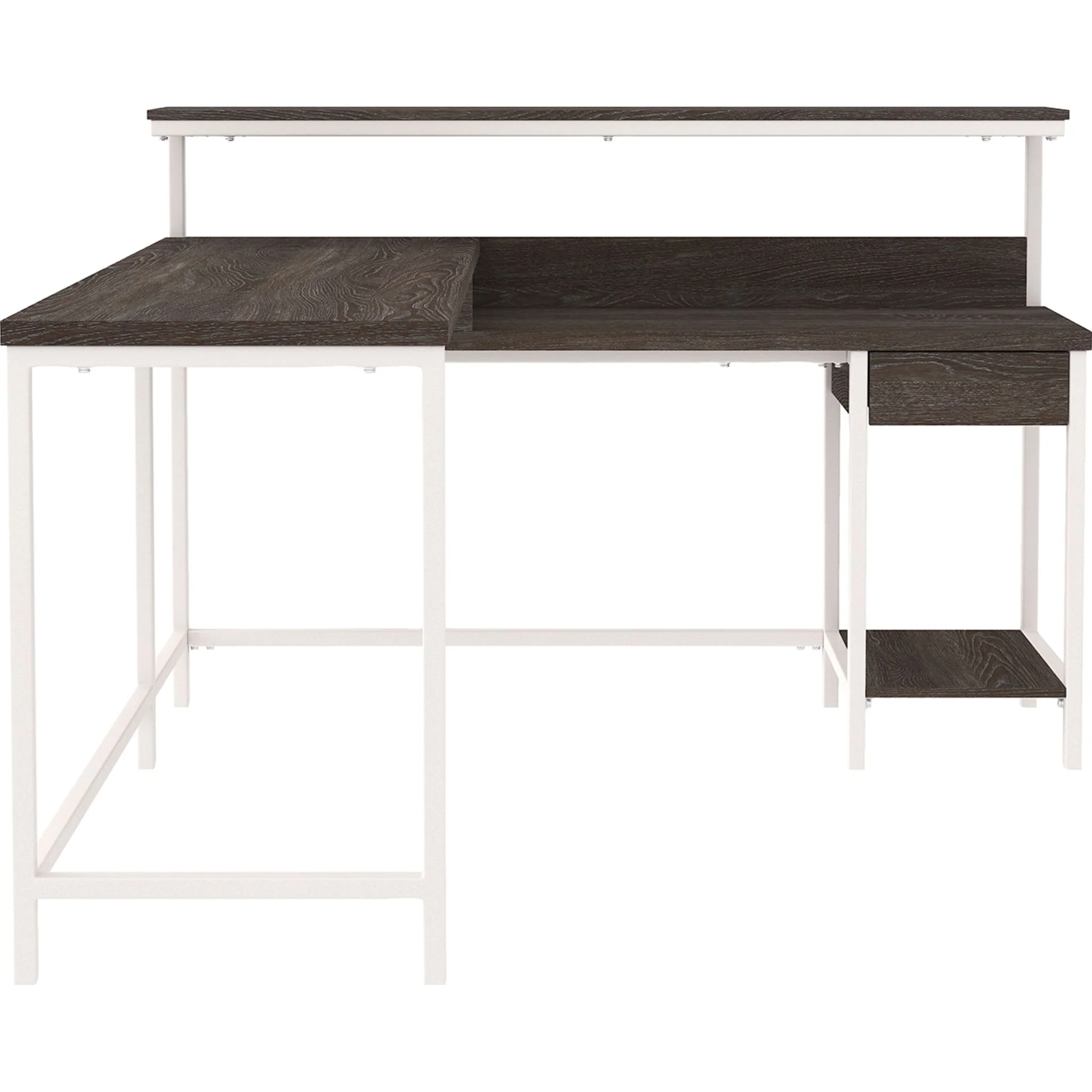 Dorrinson L-Desk - Two-tone - Image 7