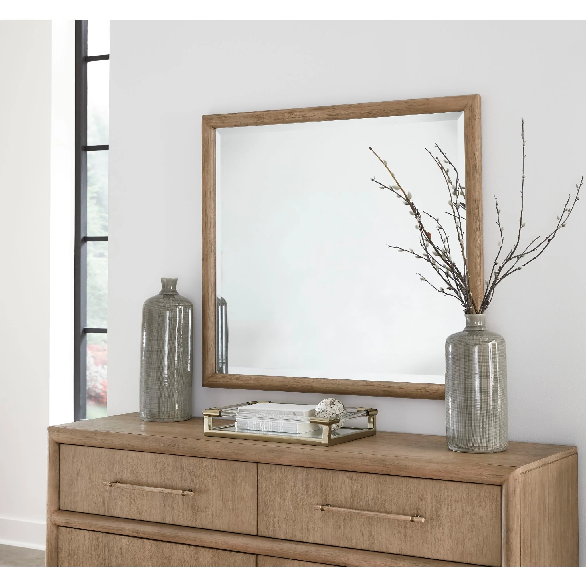 Dorsey Mirror - Granola - Image 2