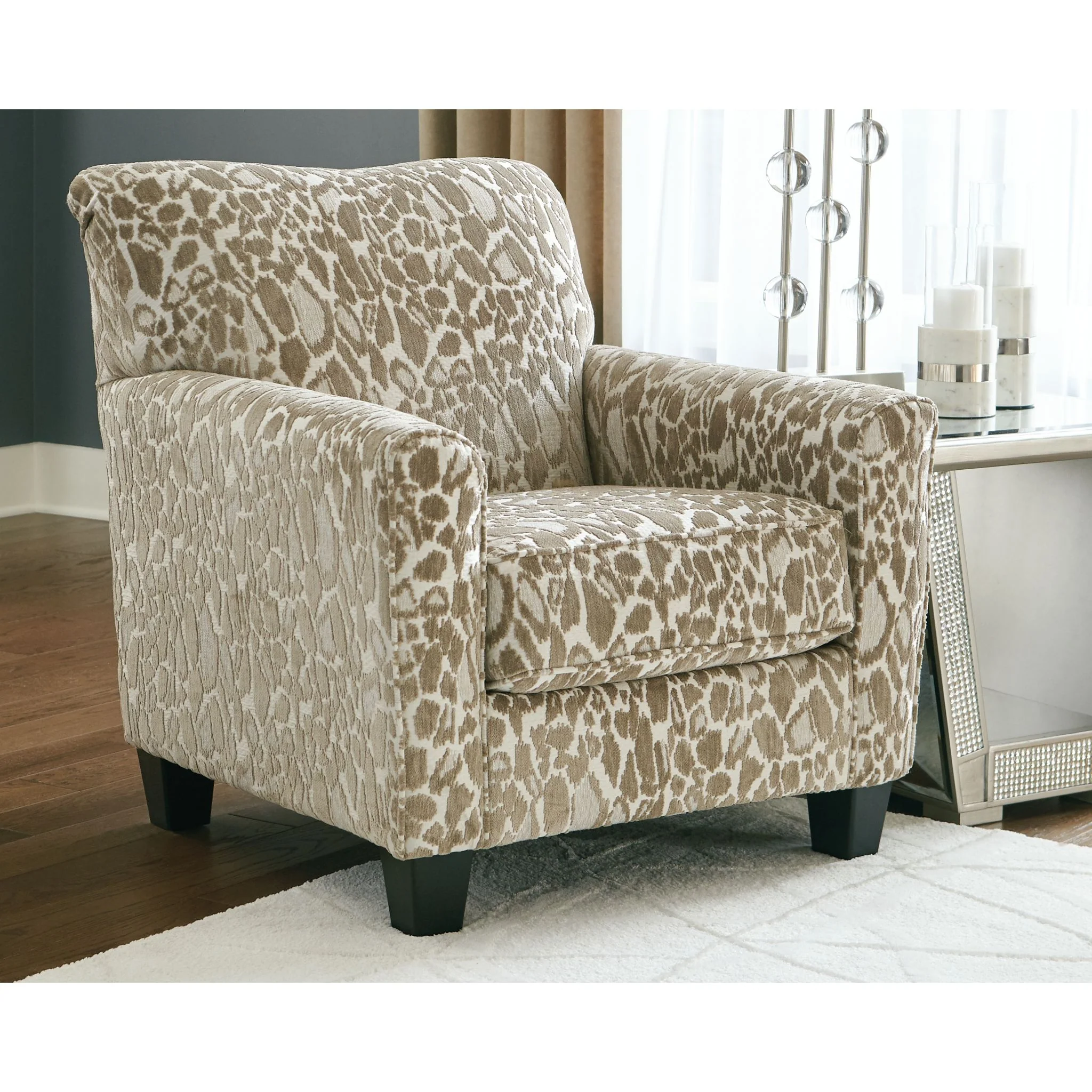 Dovemont Accent Chair - Putty - Image 2