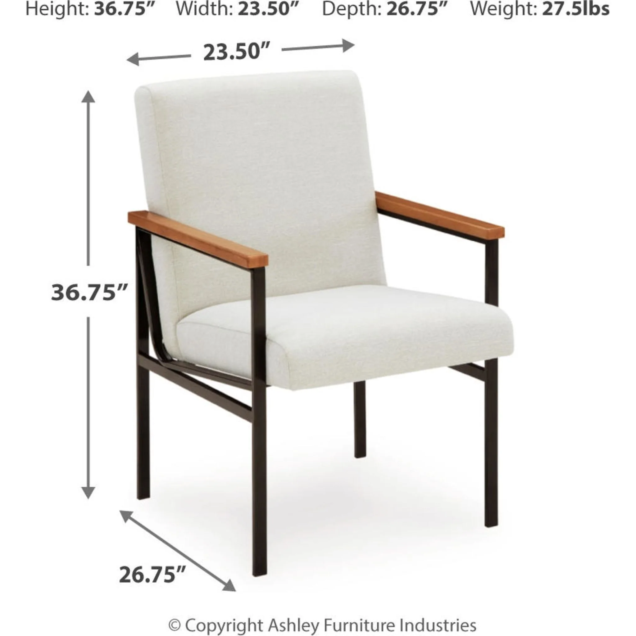 Dressonni Dining Arm Chair - Brown - (D790-02A) - Image 5