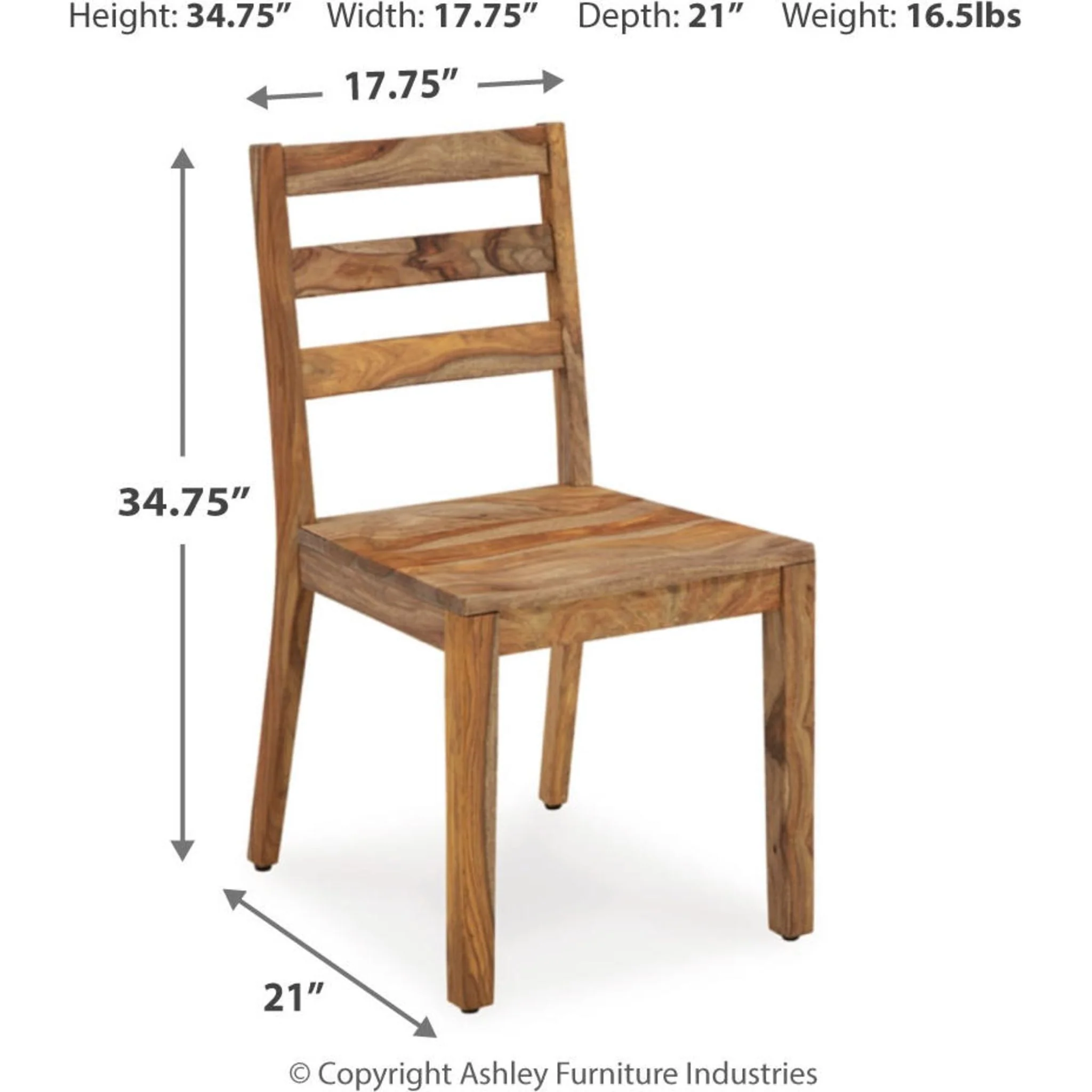 Dressonni Dining Chair - Brown - (D790-01) - Image 5
