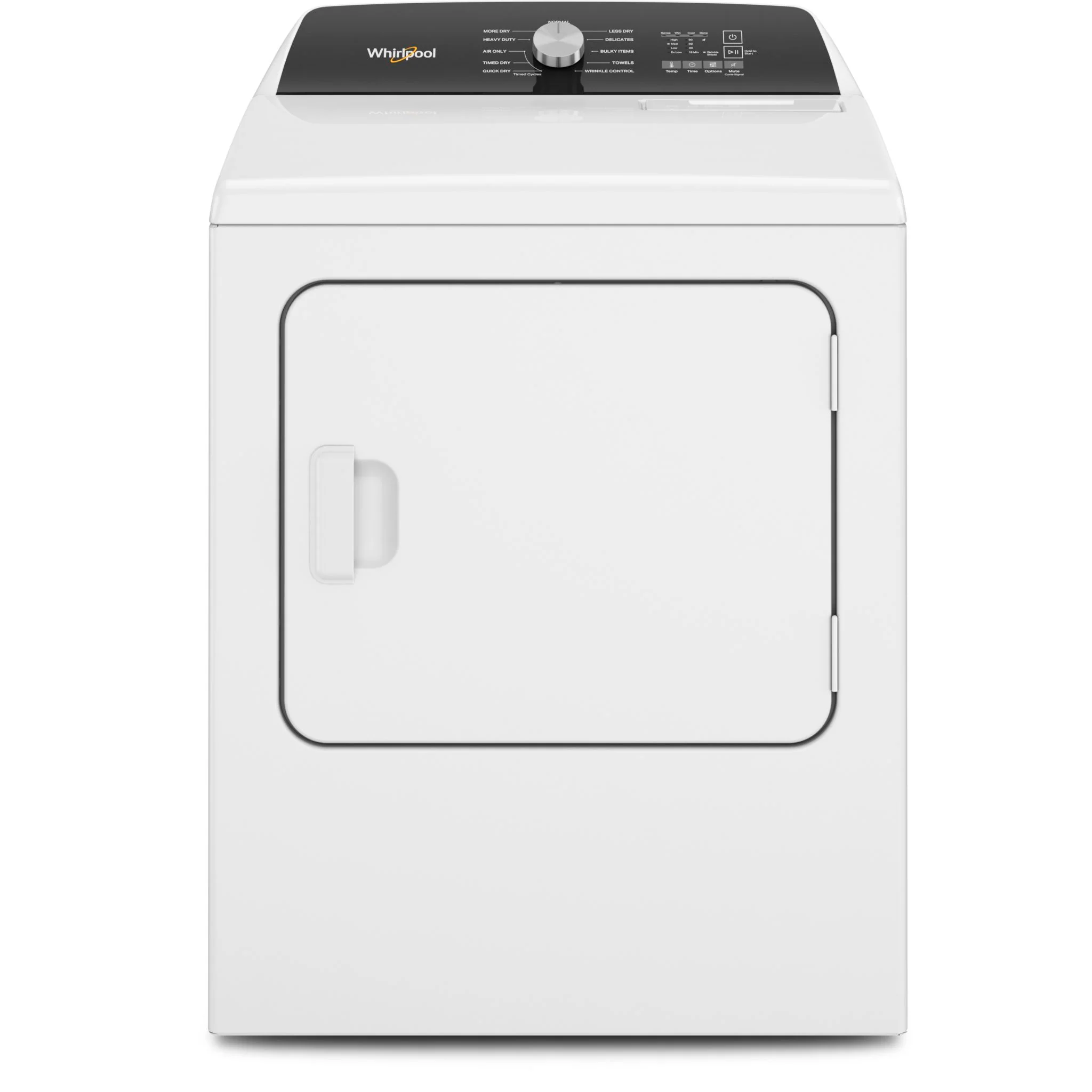 Whirlpool 7.0 Cu. Ft. Top Load Electric Moisture Sensing Dryer -White (YWED5010LW)