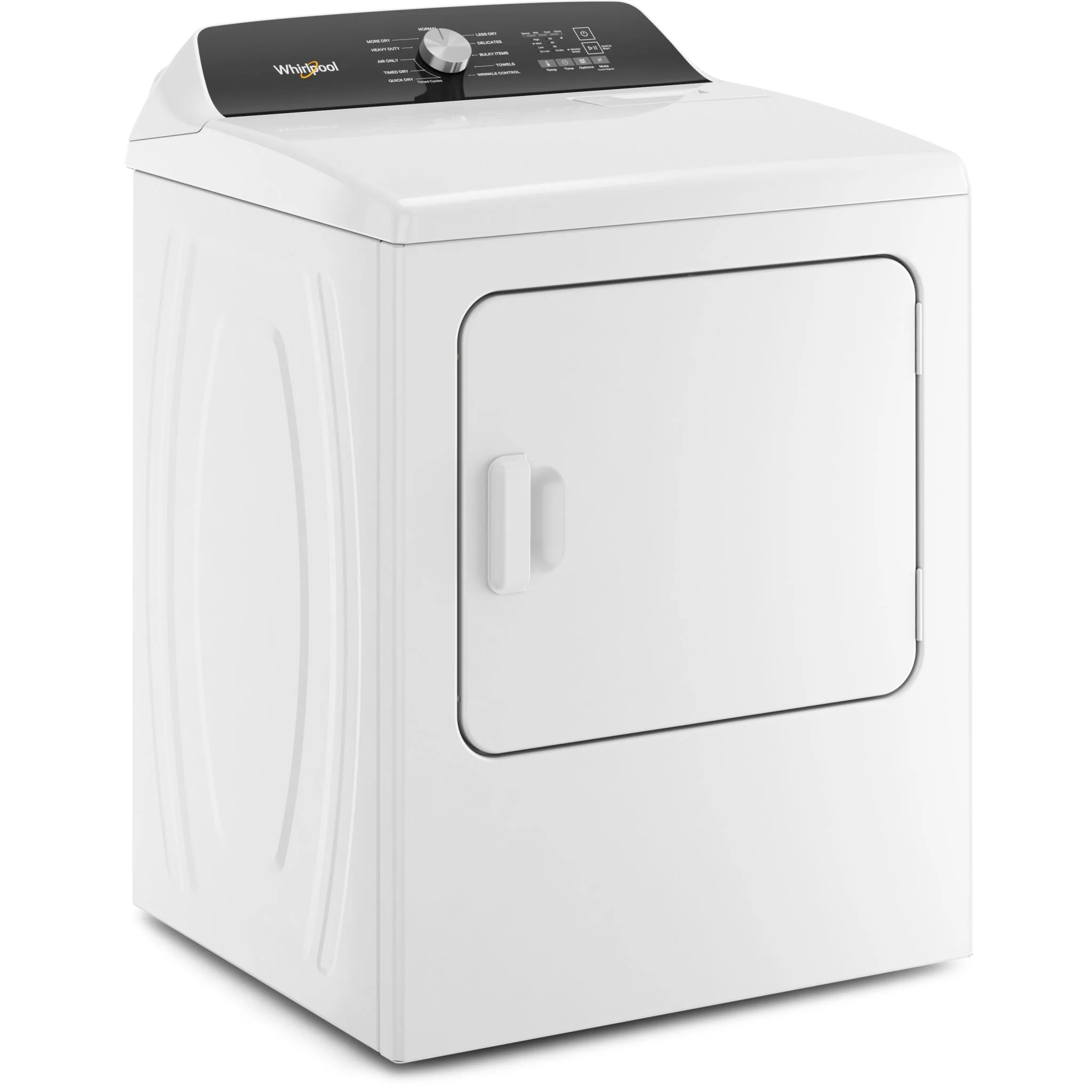 Whirlpool 7.0 Cu. Ft. Top Load Electric Moisture Sensing Dryer -White (YWED5010LW) - Image 2
