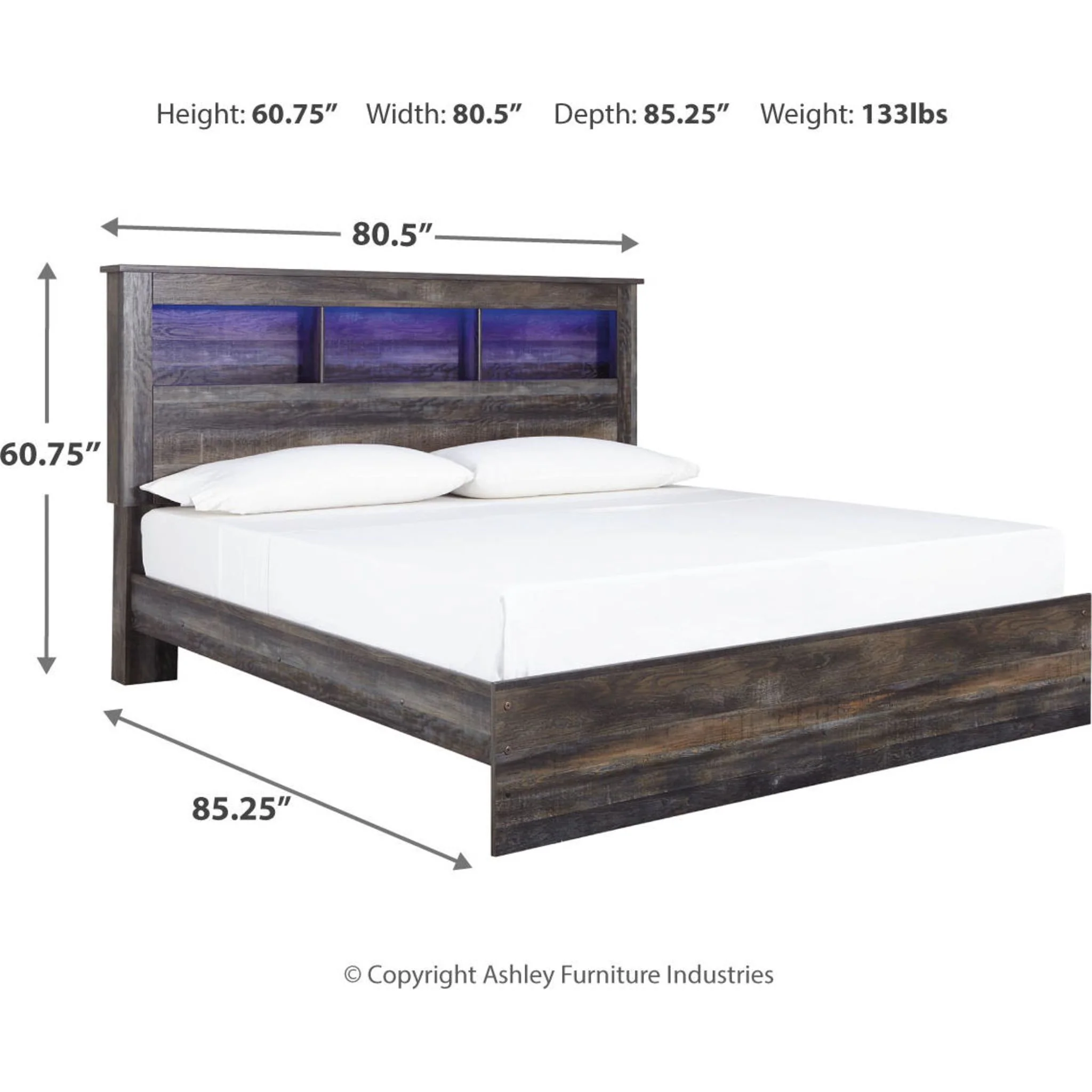 Drystan Bookcase Bed - Multi - Image 15