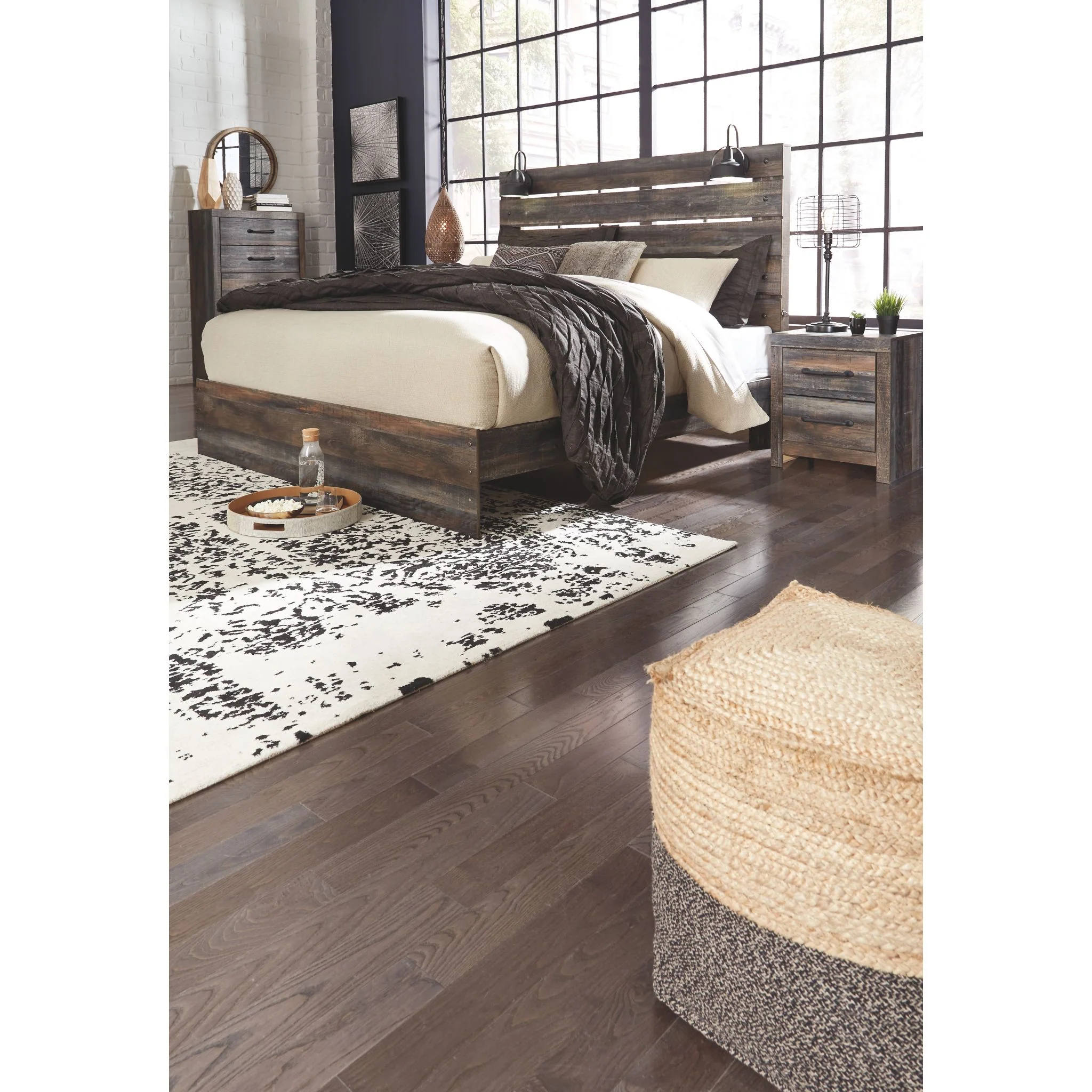 Drystan Panel Bed - Multi - Image 12