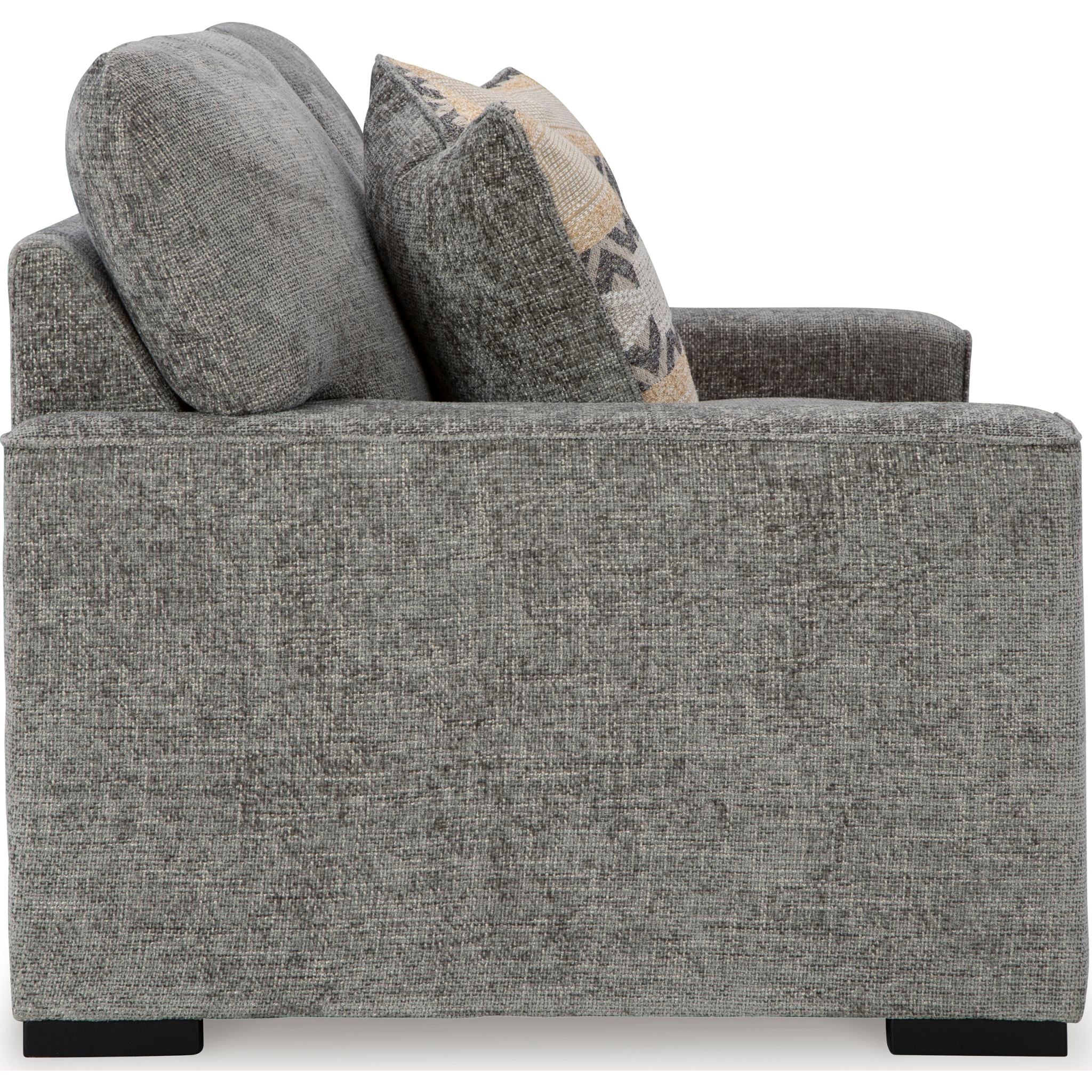 Dunmor Loveseat - Graphite - Image 4