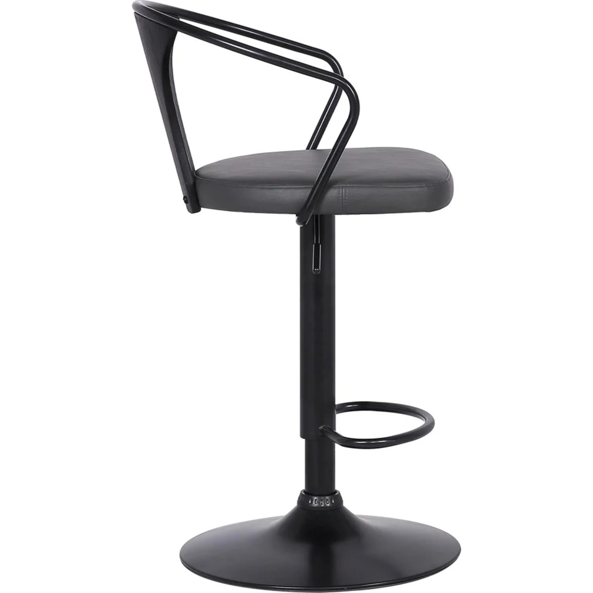 Eagle Adjustable Height Stool - Black - (LCEASWBABLBL) - Image 4