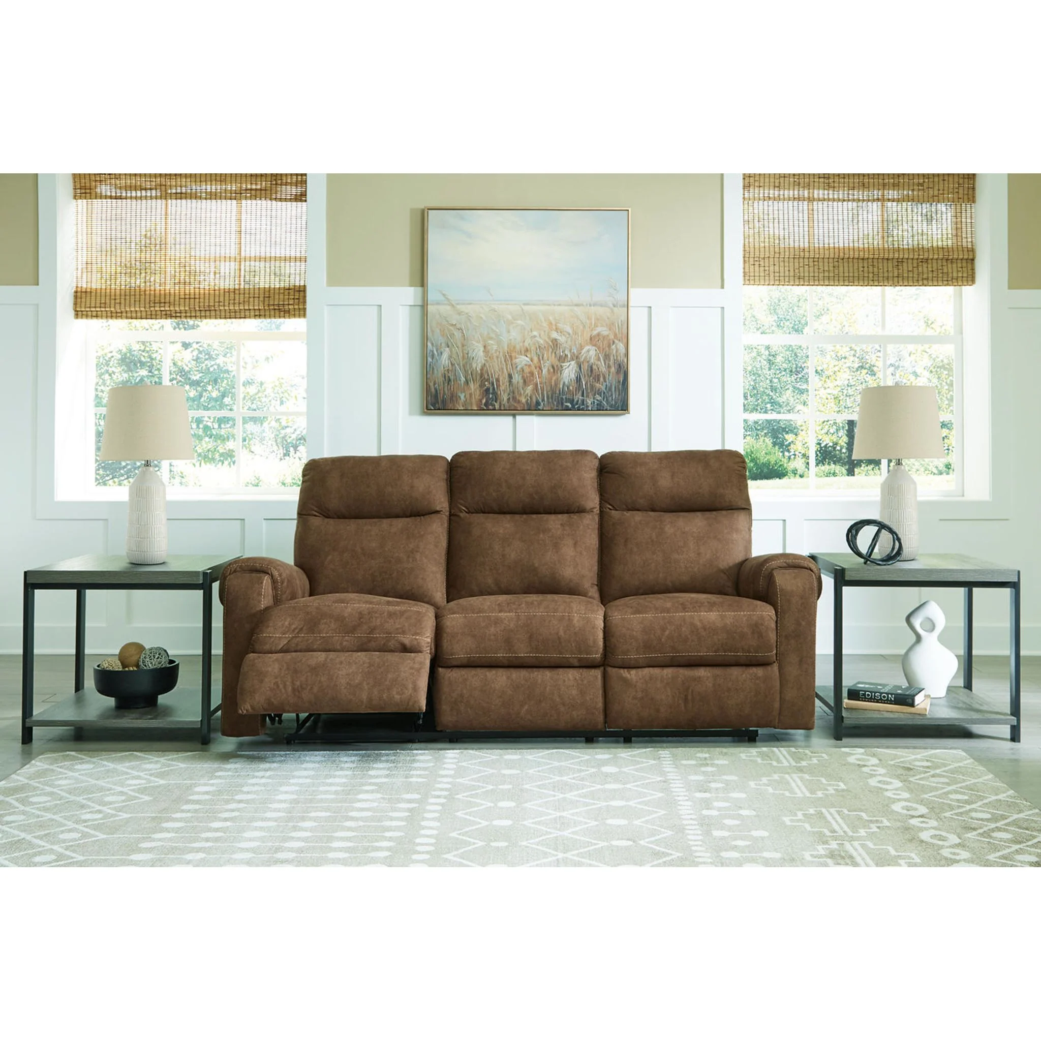 Edenwold Reclining Sofa - Brindle - Image 10