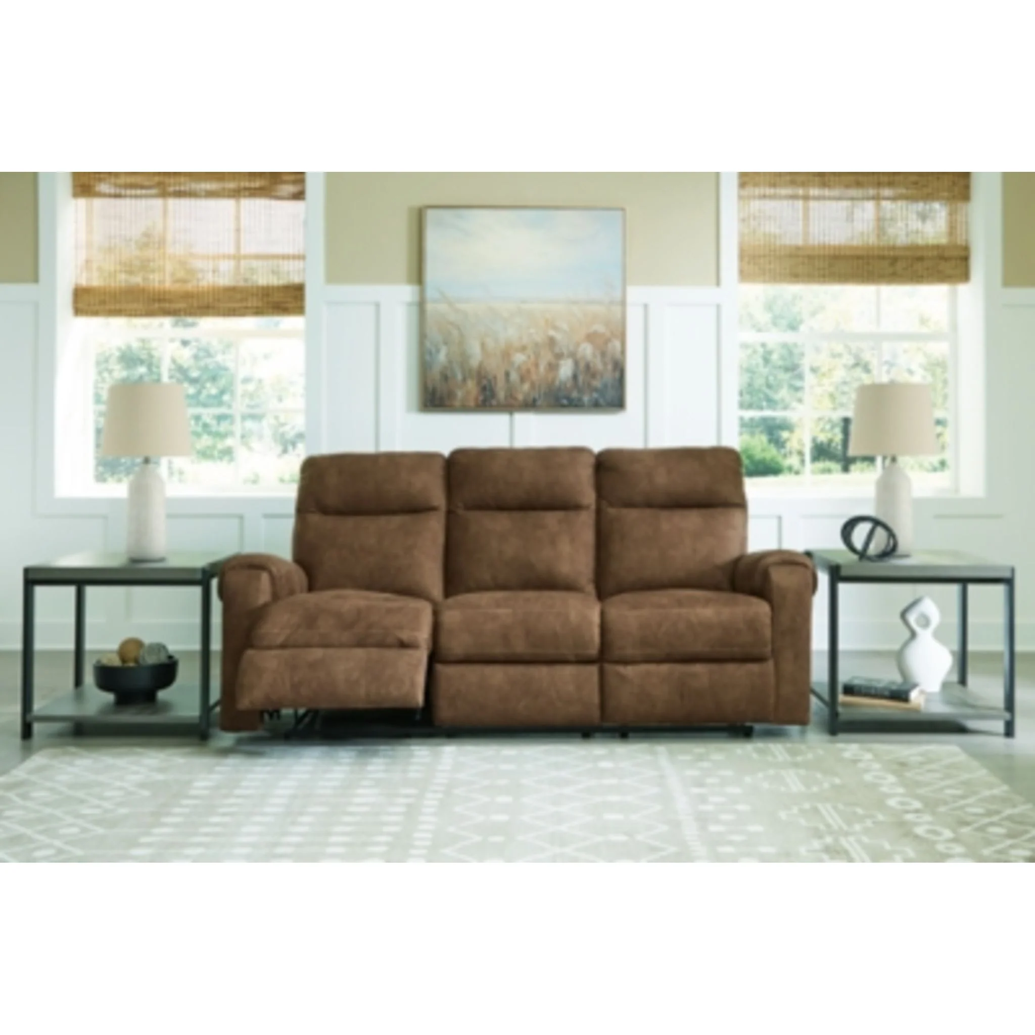 Edenwold Reclining Sofa - Brindle - Image 7