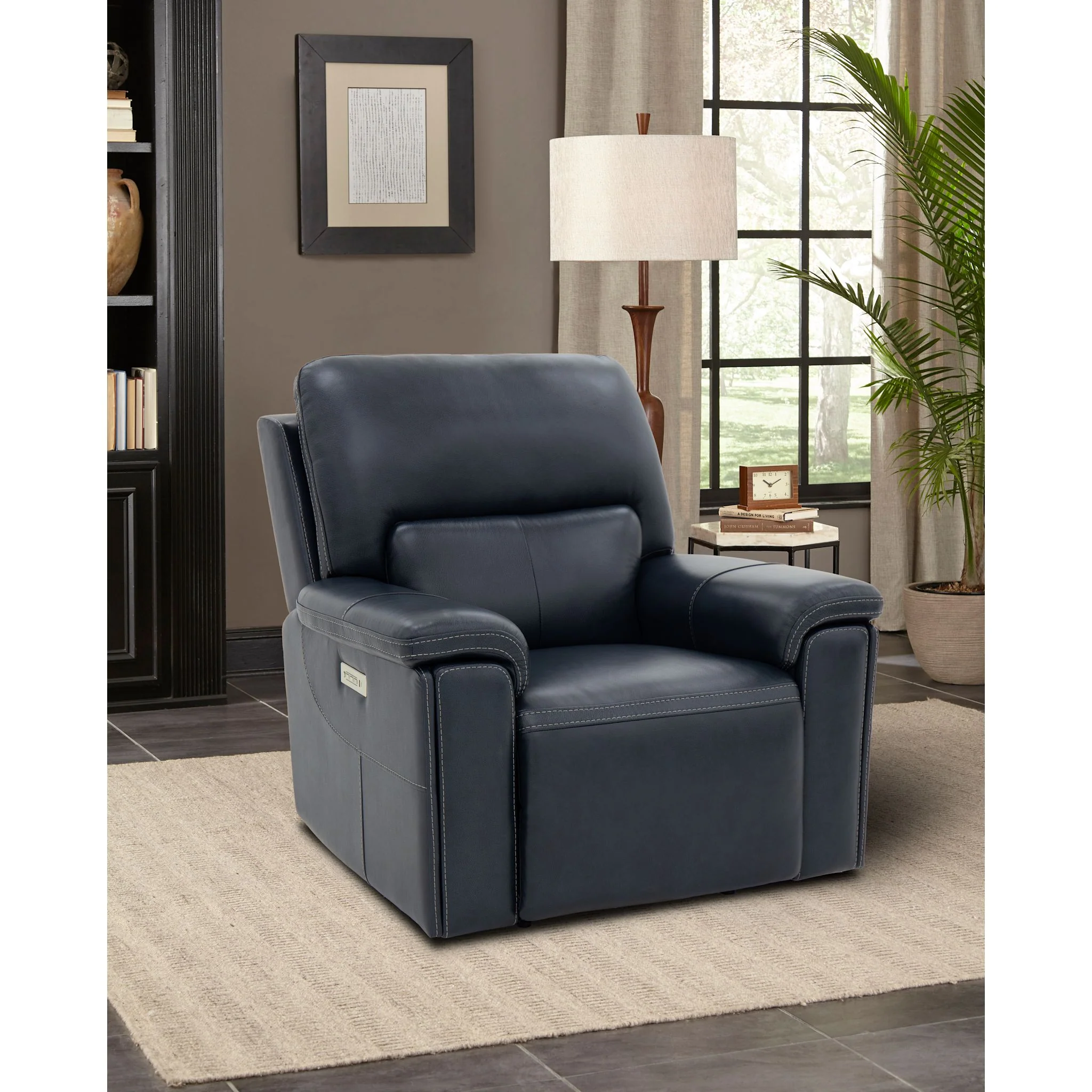 Edward Power Recliner with Immersive Audio - Sorrento Ocean - Image 2