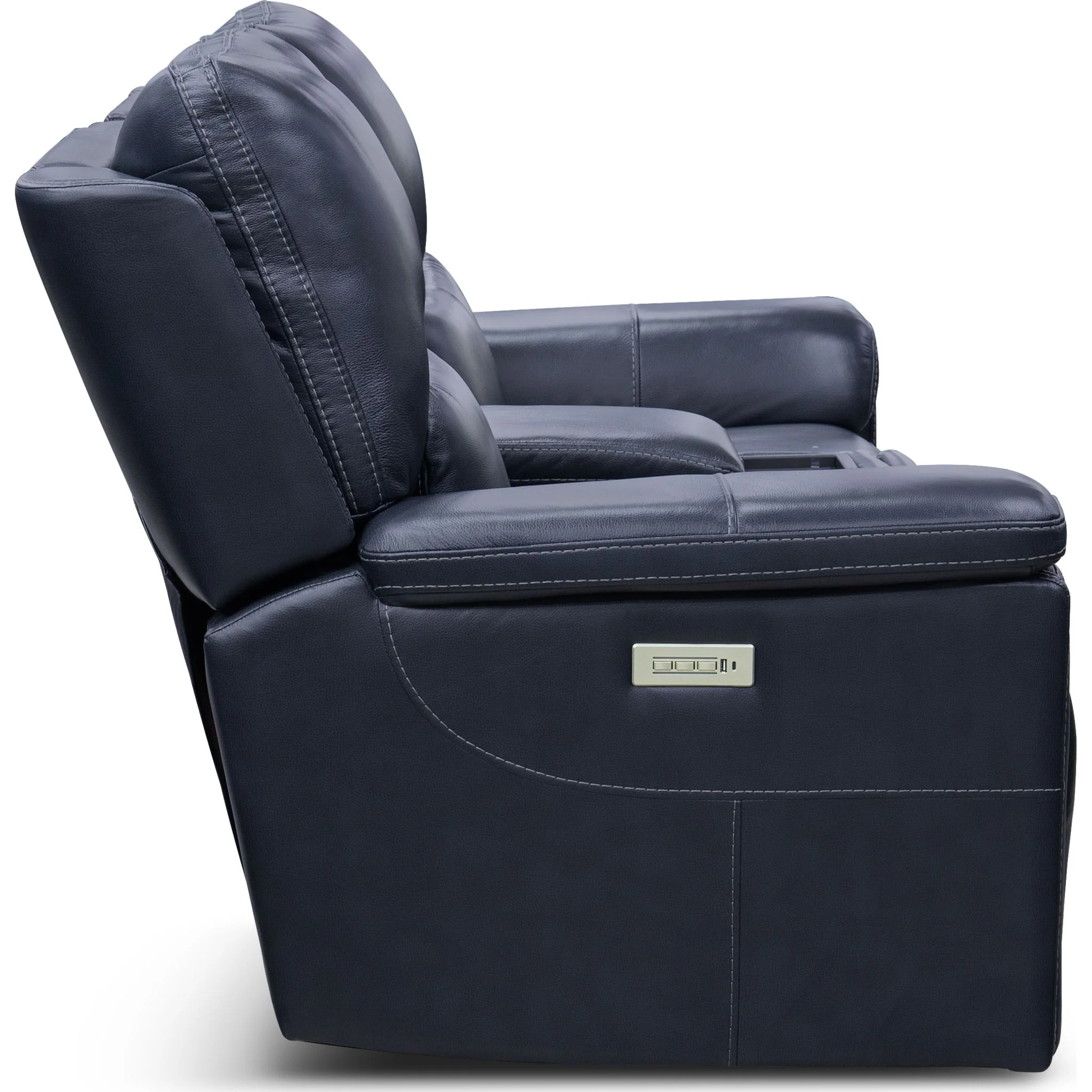 Edward Power Reclining Loveseat with Immersive Audio - Sorrento Ocean - Image 3