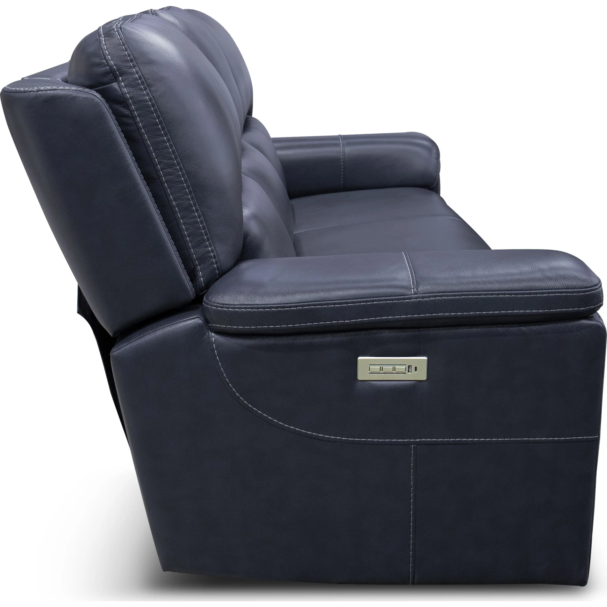 Edward Power Reclining Sofa - Sorrento Ocean - Image 3