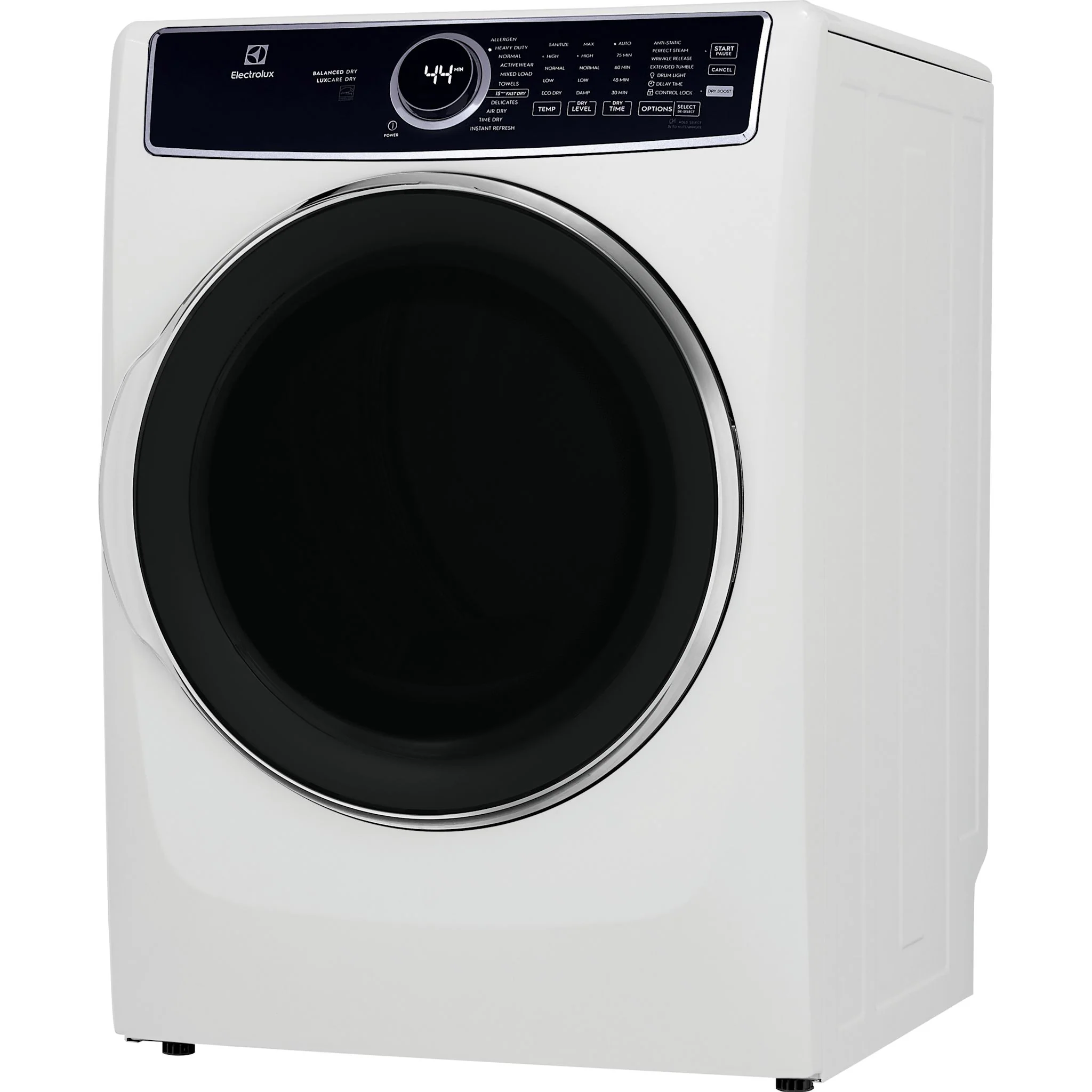 Electrolux Front Load Perfect Steam™ Electric Dryer with Balanced Dry™ and Instant Refresh – 8.0 Cu. Ft. - White ( ELFE763CAW ) - Image 2