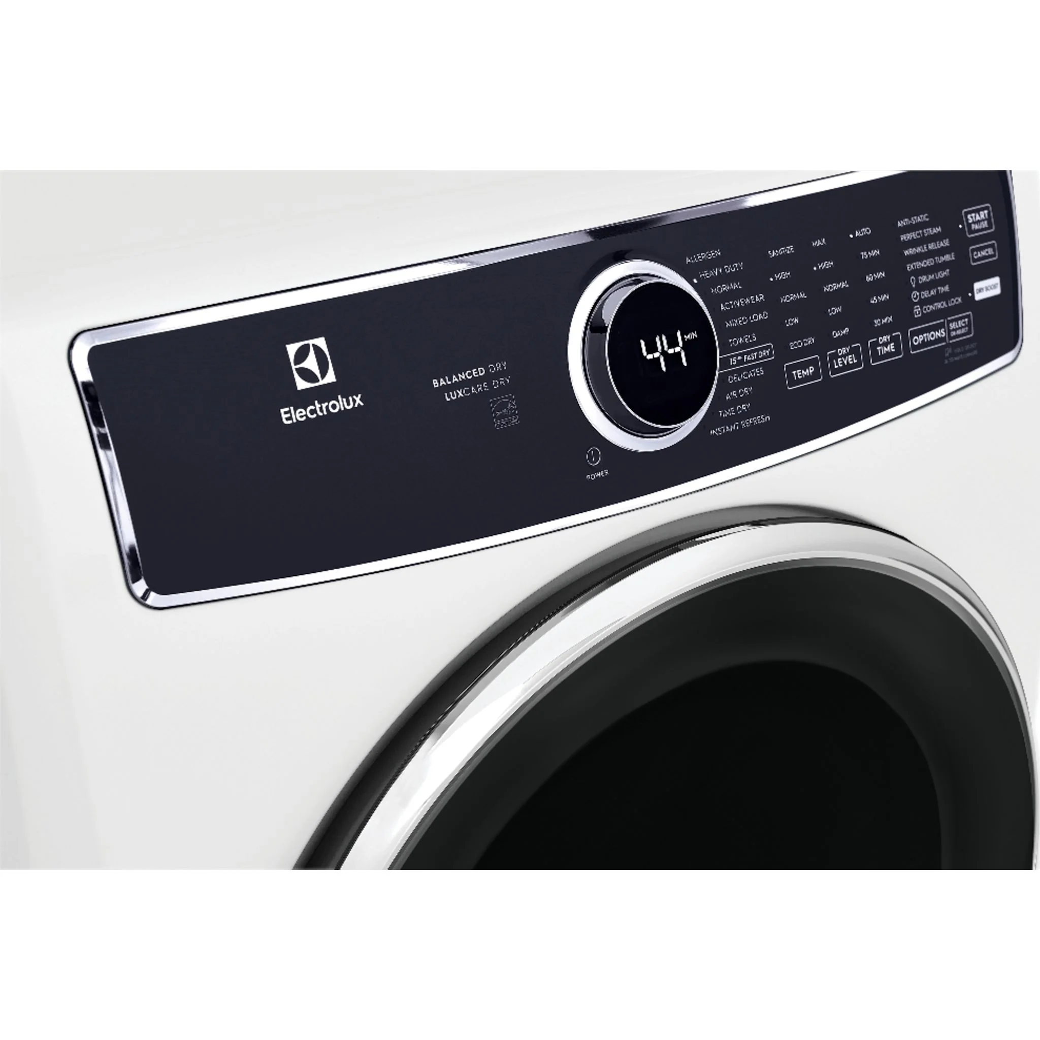 Electrolux Front Load Perfect Steam™ Electric Dryer with Balanced Dry™ and Instant Refresh – 8.0 Cu. Ft. - White ( ELFE763CAW ) - Image 5
